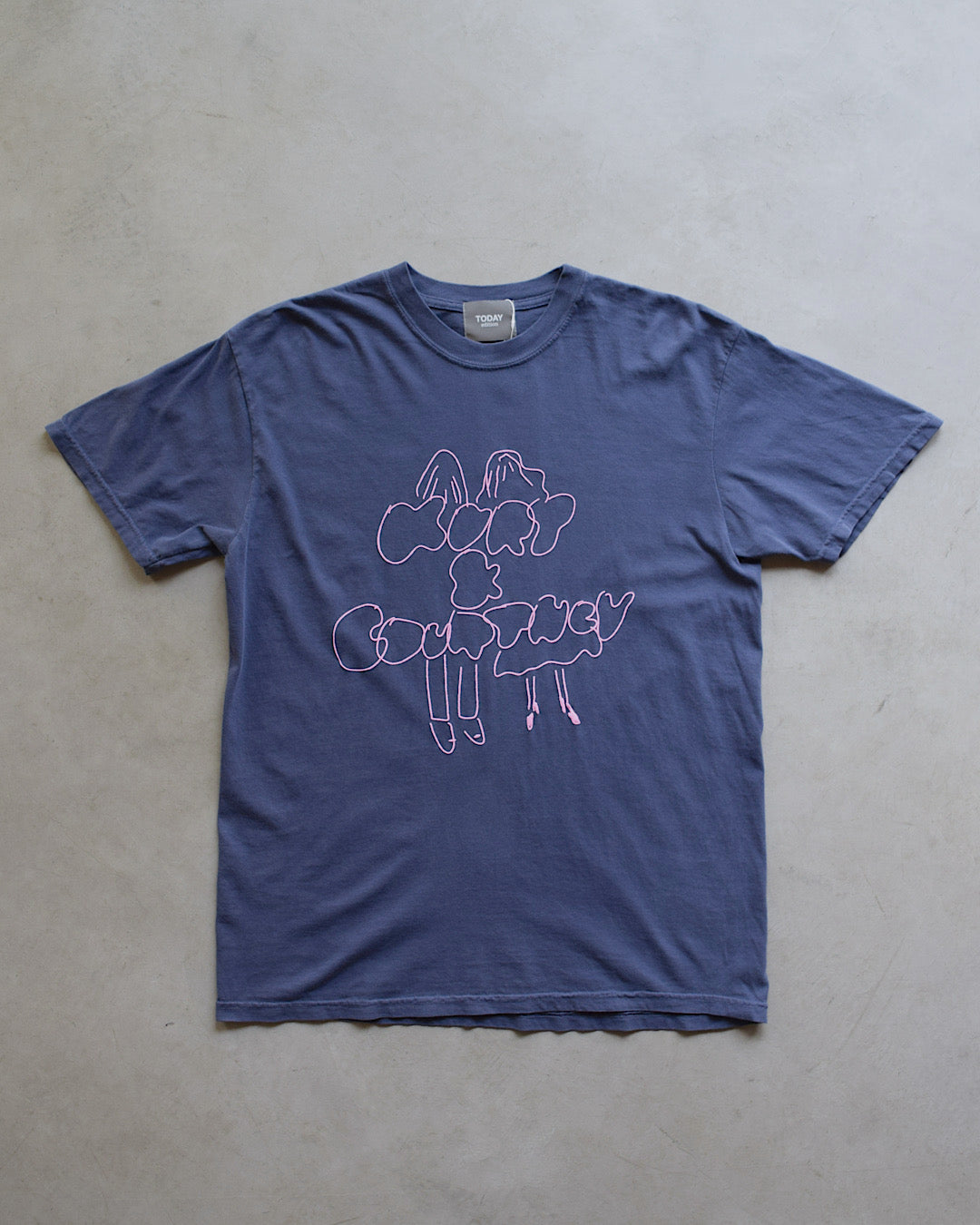 TODAY edition / Couple #1 SS Tee - NAVY