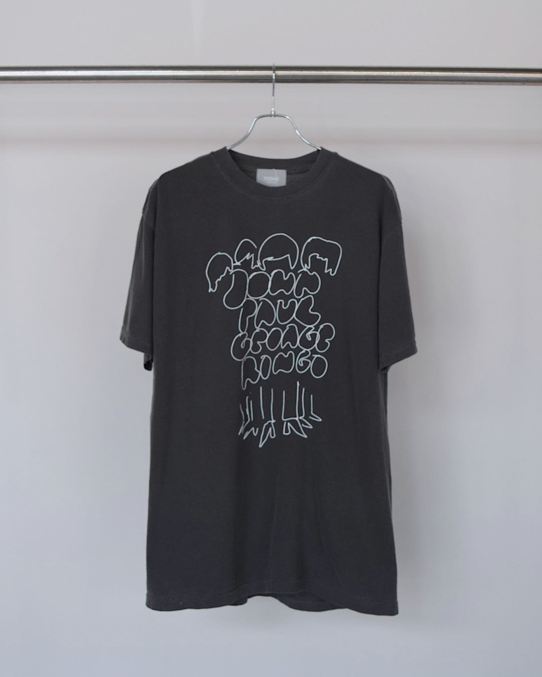 TODAY edition / Band #2 SS Tee - BLACK