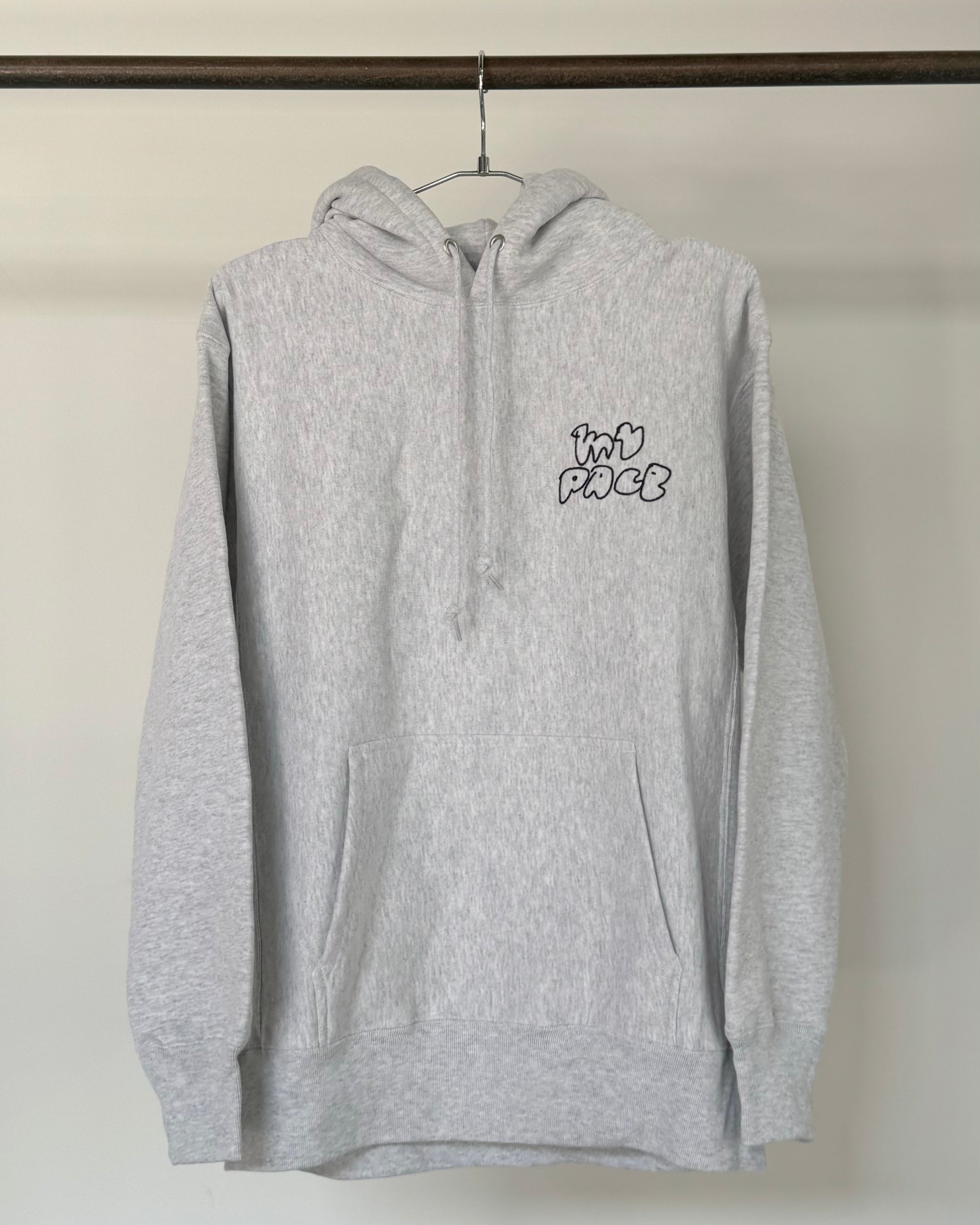 TODAY edition / MY PACE #01 Hooded Sweat - GRAY