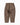 AN211 / SUMMER WOOL TAPERED TROUSERS - BROWN