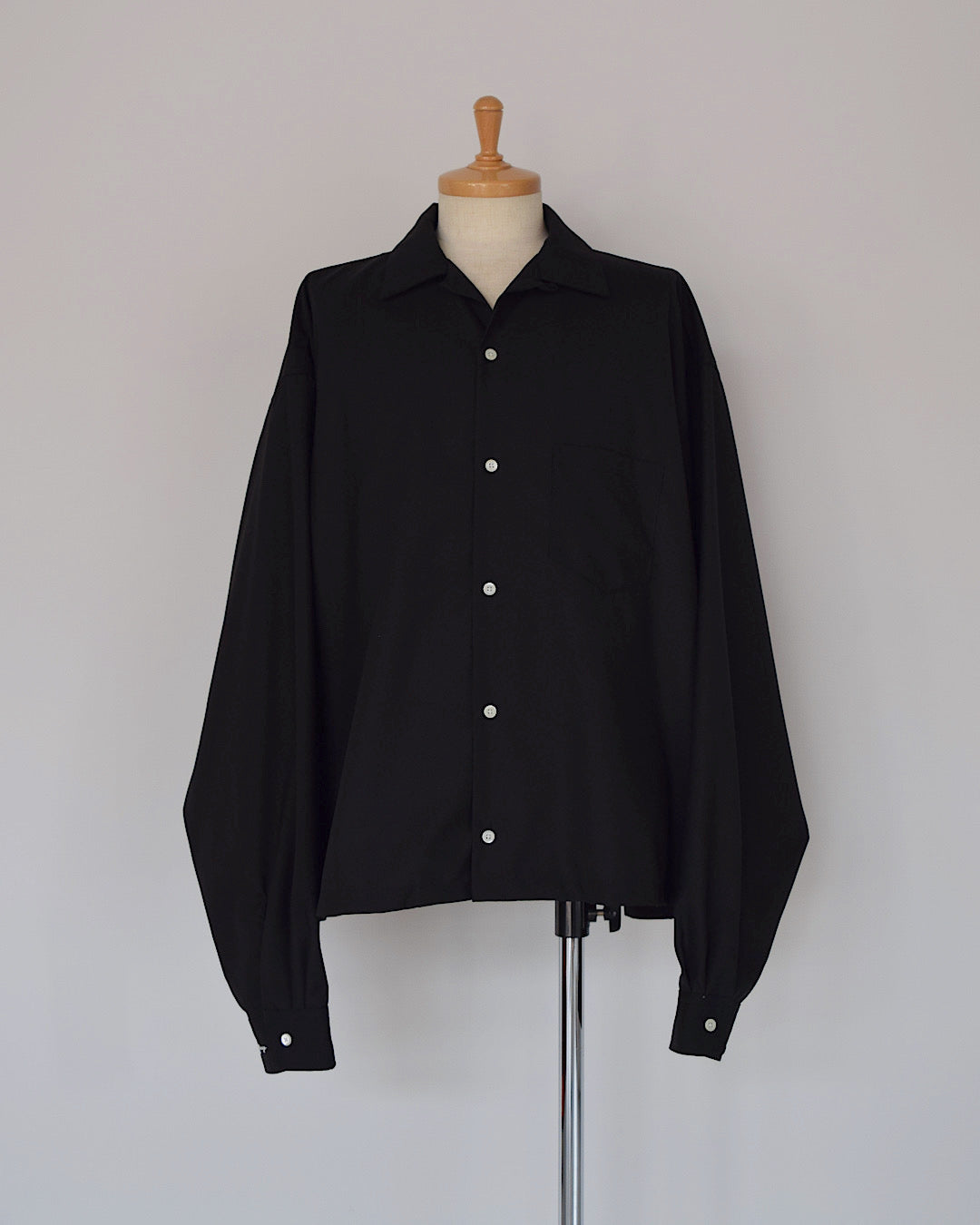 Sillage / overshirt long sleeve - BLACK