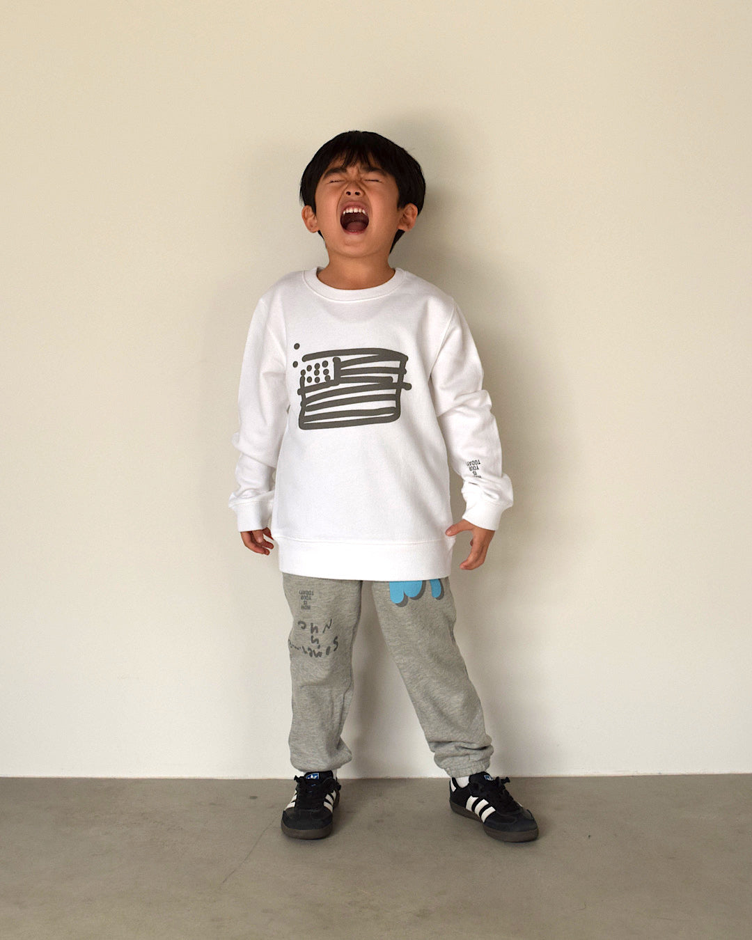TODAY edition / NYC #02 Sweat - WHITE