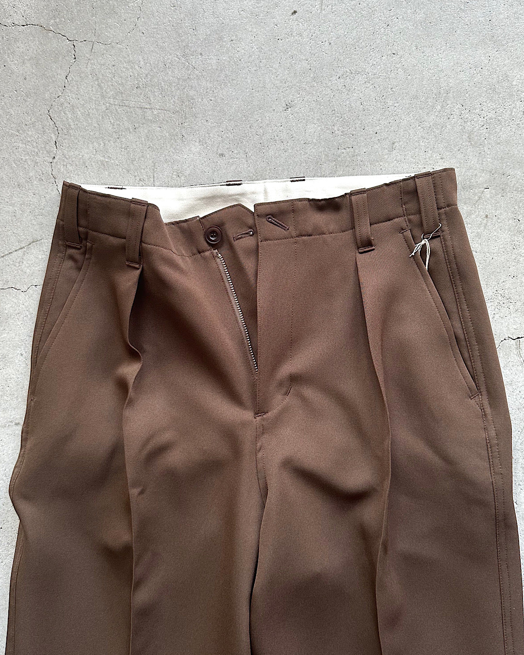 satou / "gakuran wide slacks" - brown