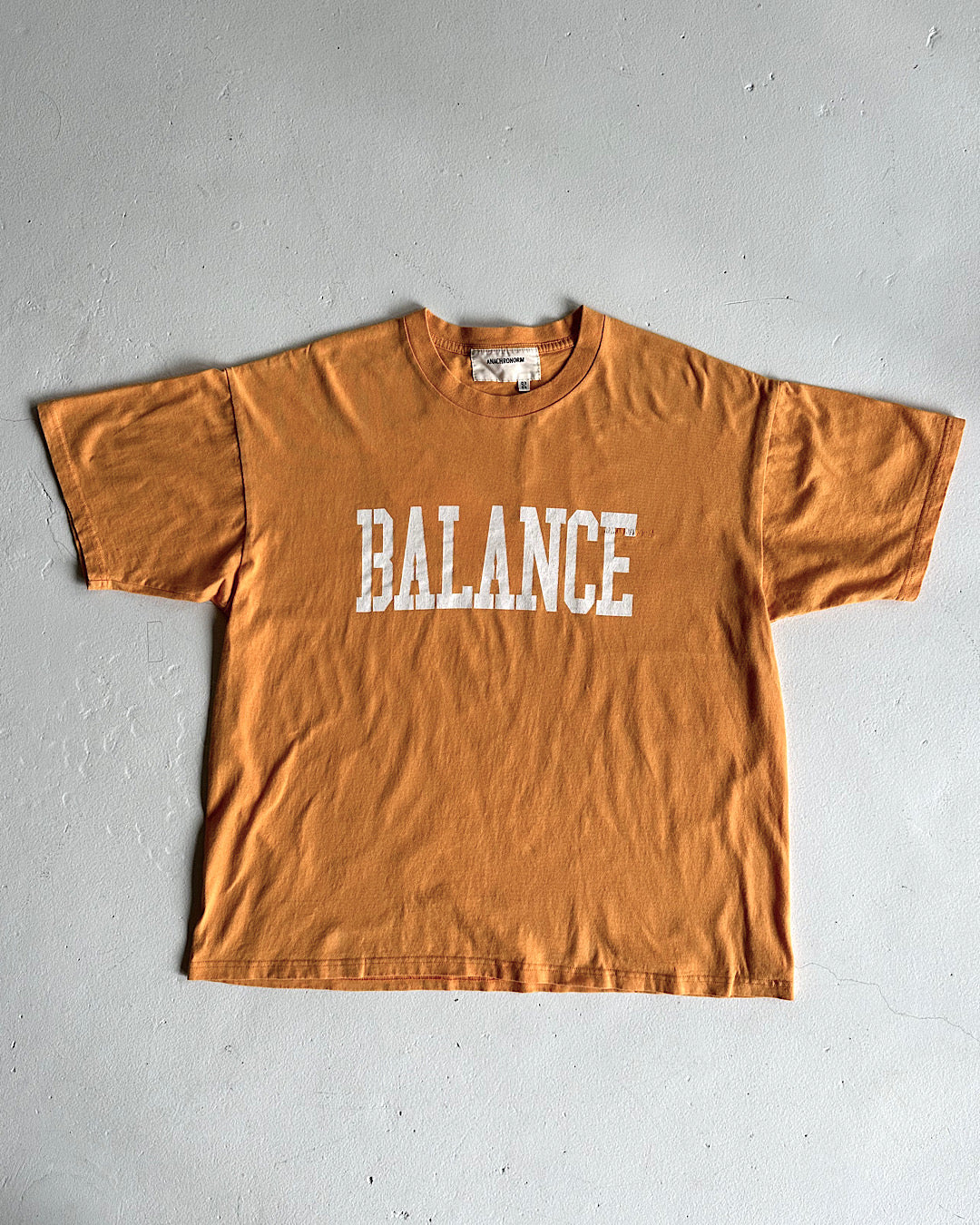 AN228 / COLLAGE PRINT S/S T-SHIRT - YELLOW [BALANCE EXCLUSIVE]