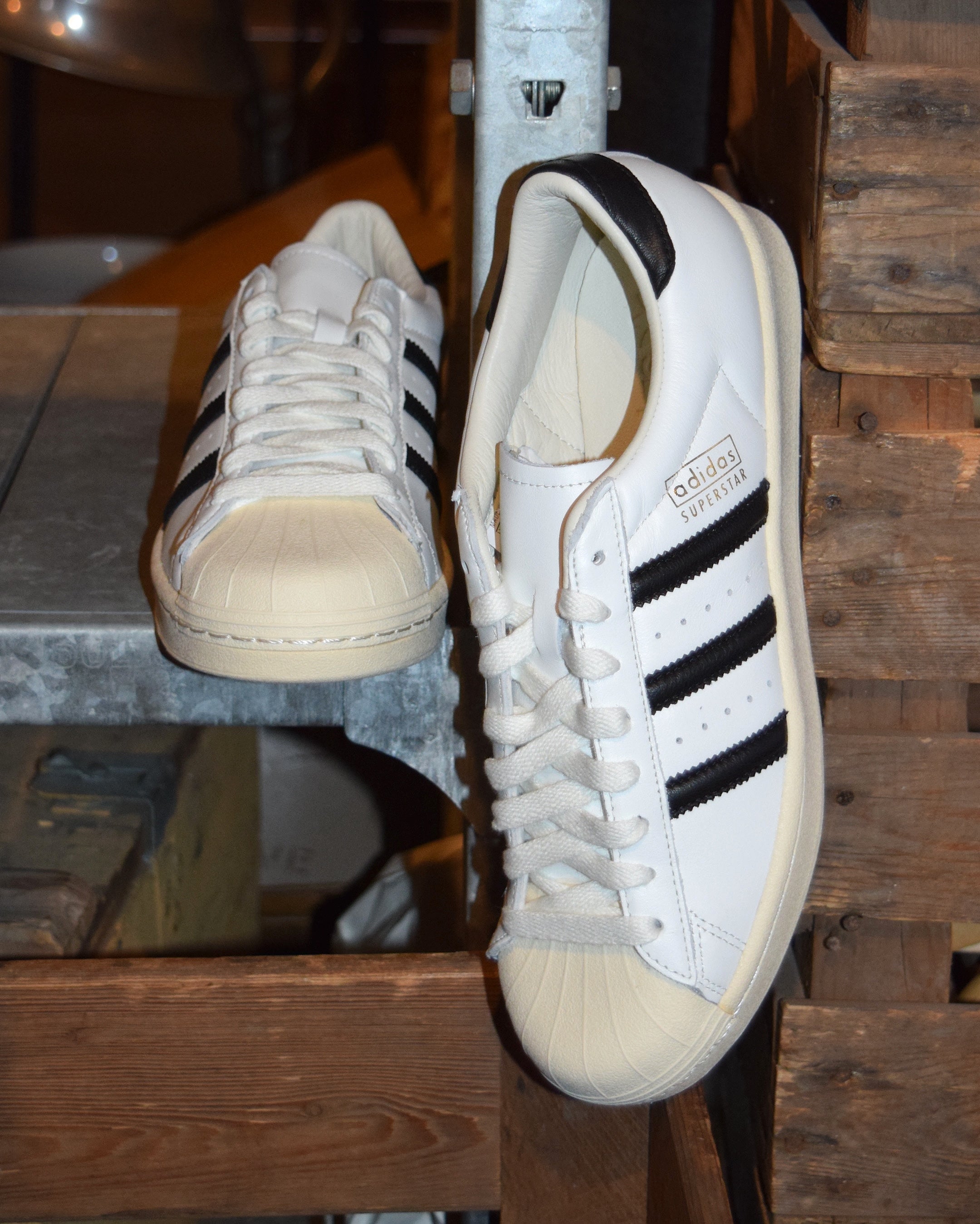 ADIDAS / SUPERSTAR VINTAGE - WHITE×BLACK – BALANCE