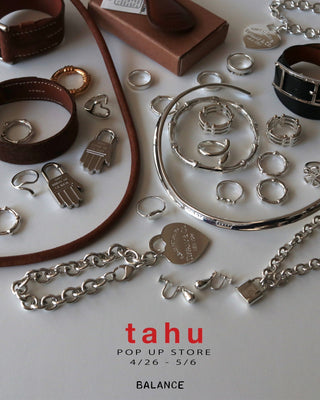 VINTAGE JEWELRY “tahu” POP UP in BALANCE OKAYAMA