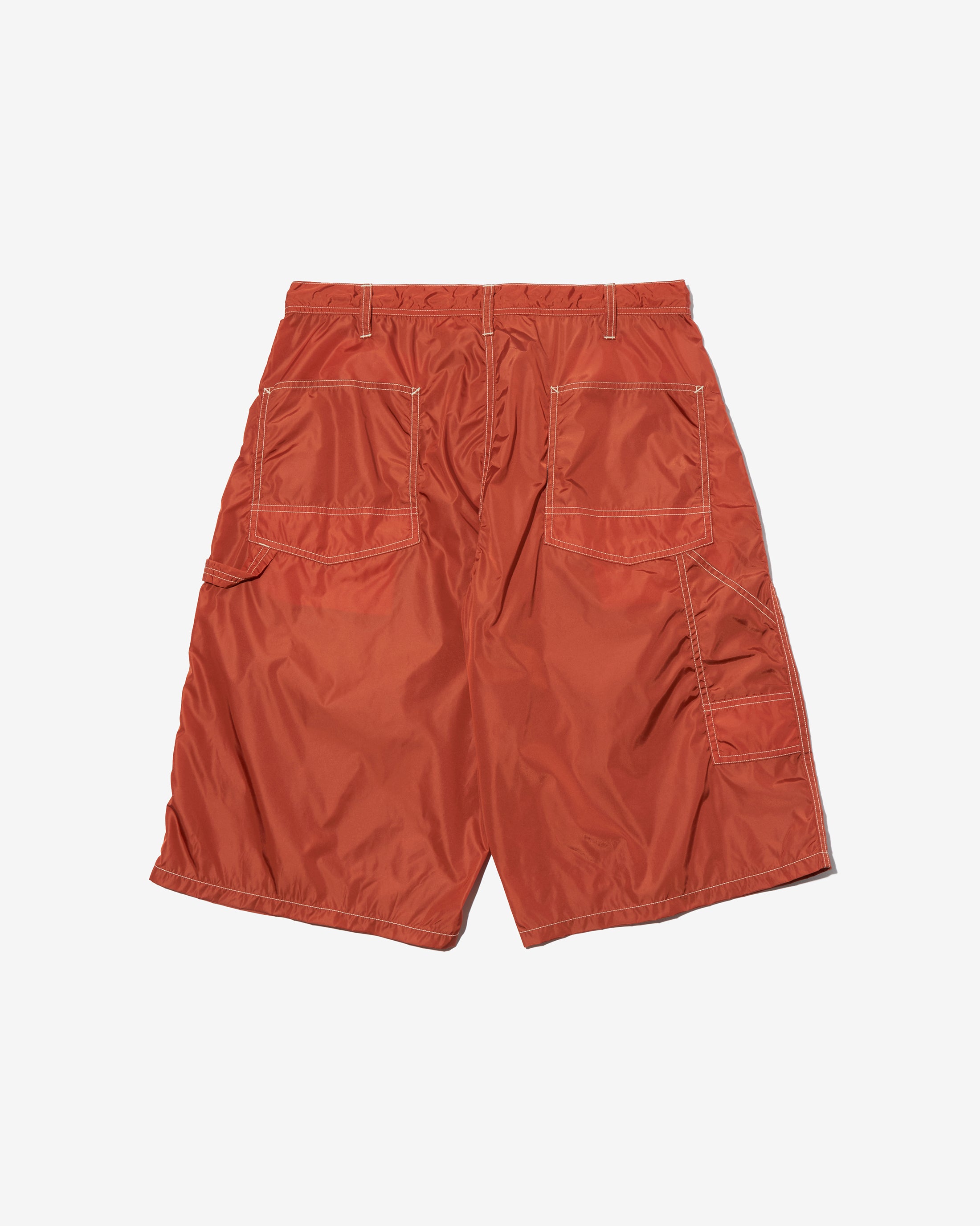1000s thousands / PAINTER BAGGY SHORTS - BRICK RED