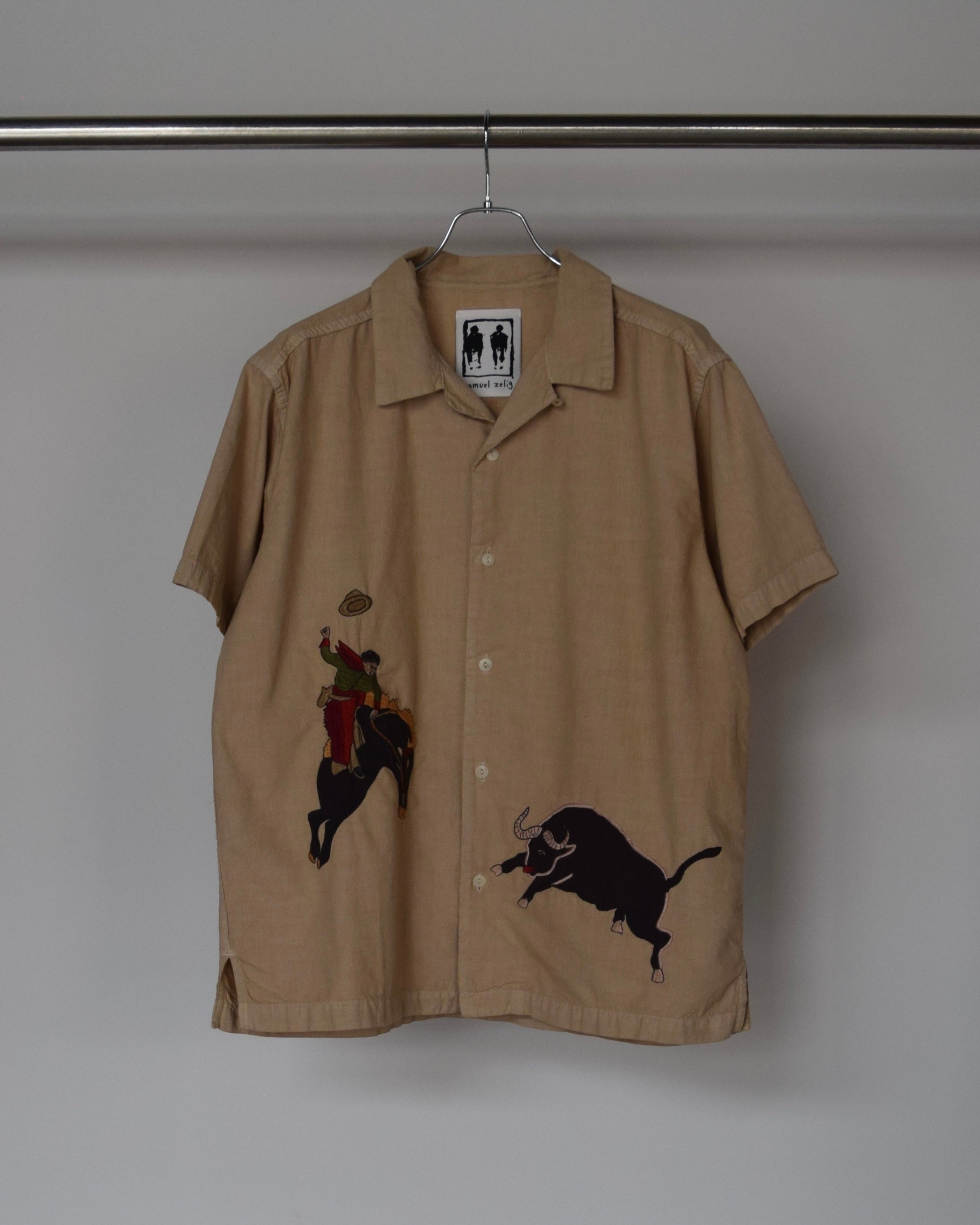 samuel zelig / Rodeo Camp Shirt - Natural Tint