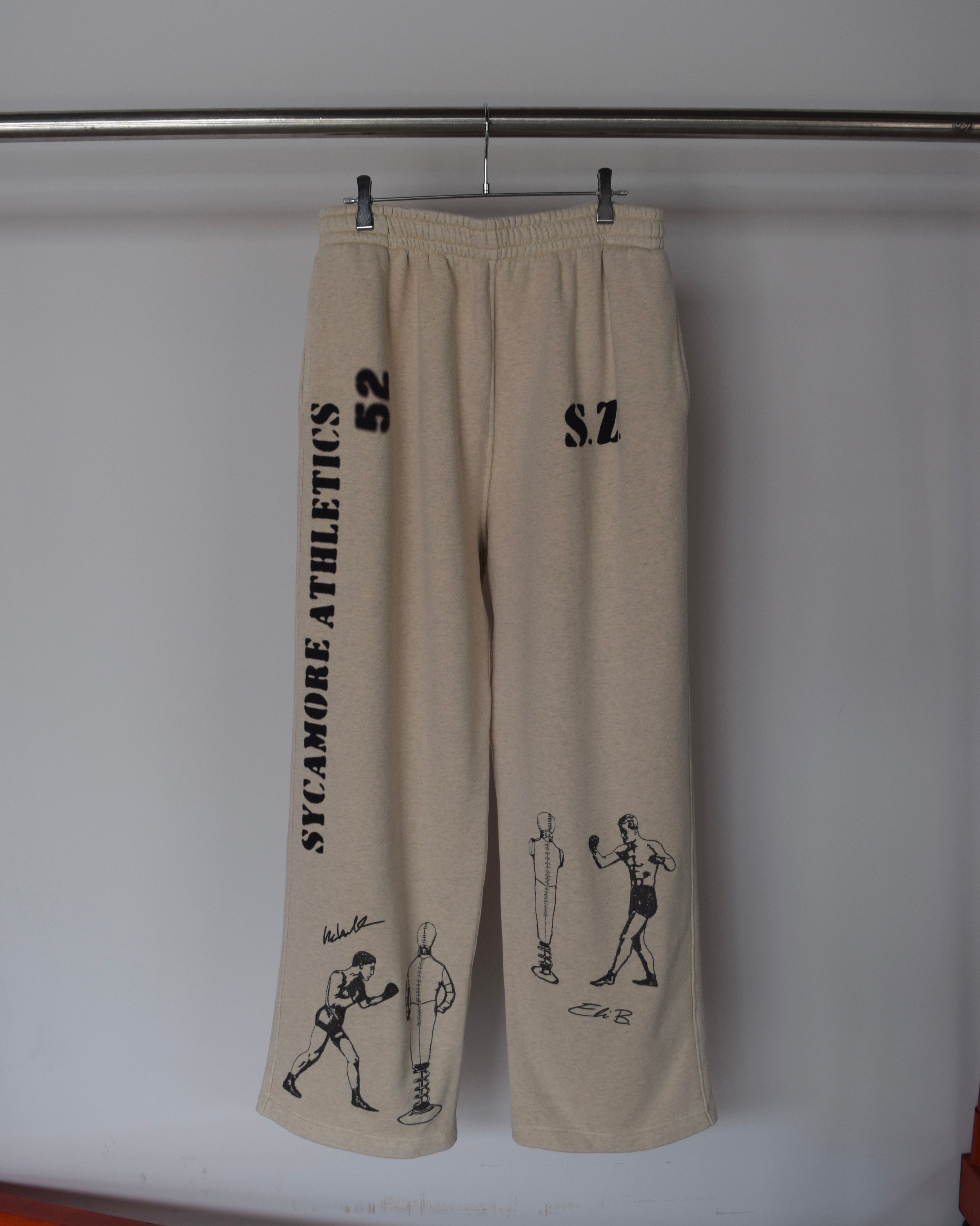 samuel zelig / Boxing Sweatpant - Oatmeal Grey