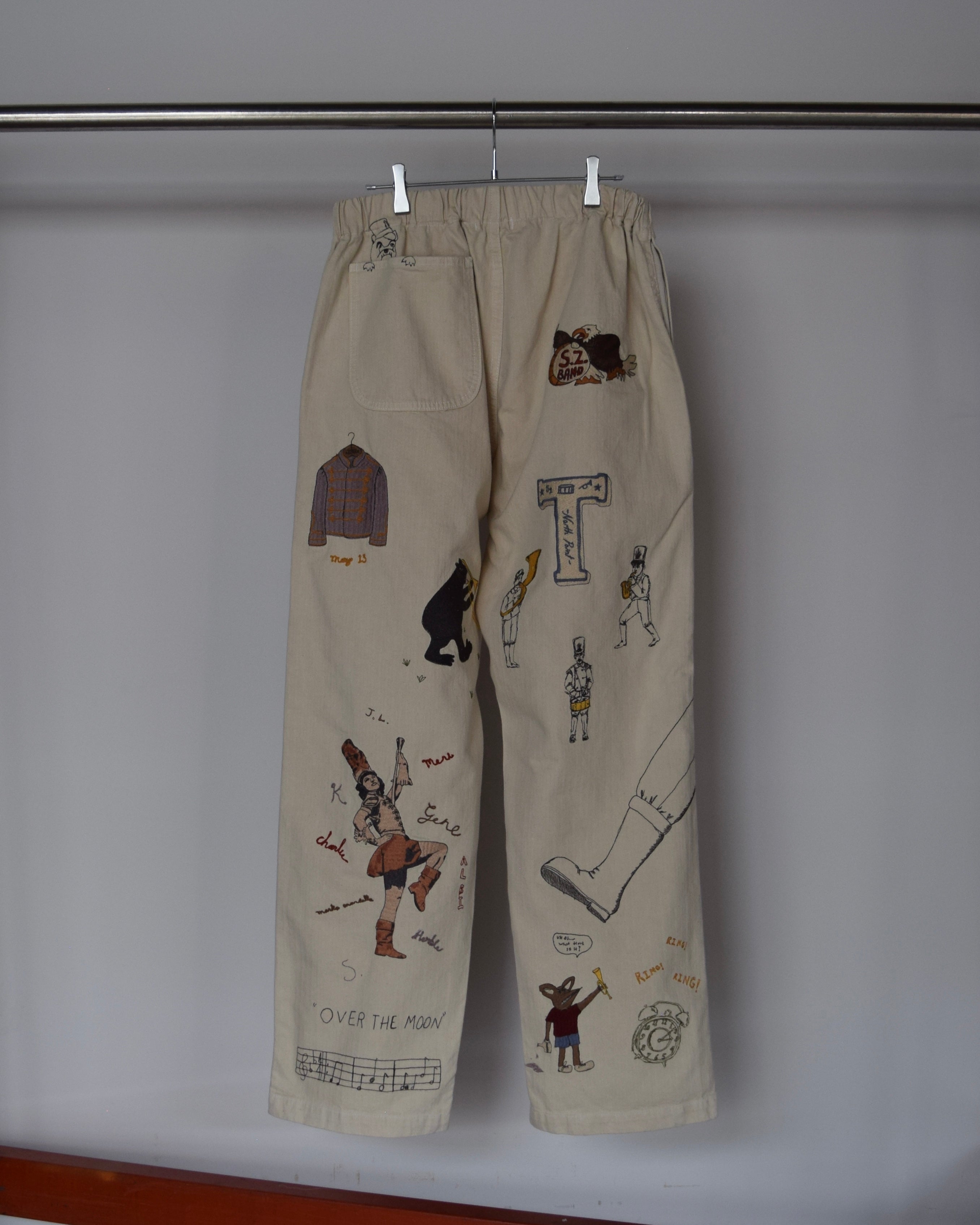 samuel zelig / Marching Band Pant - Ecru