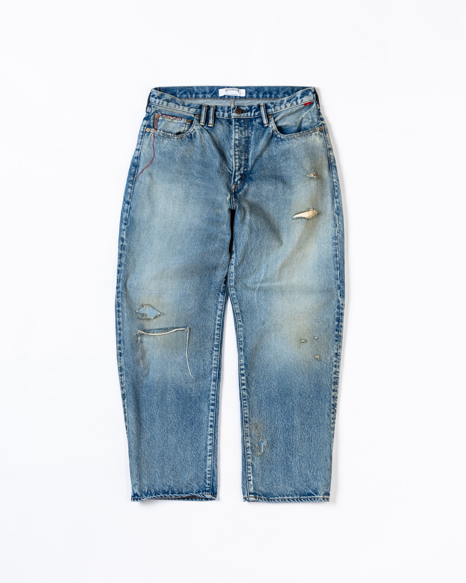 CONTEXT / 80's WIDE 5P PANTS - INDIGO 24 REMAKE