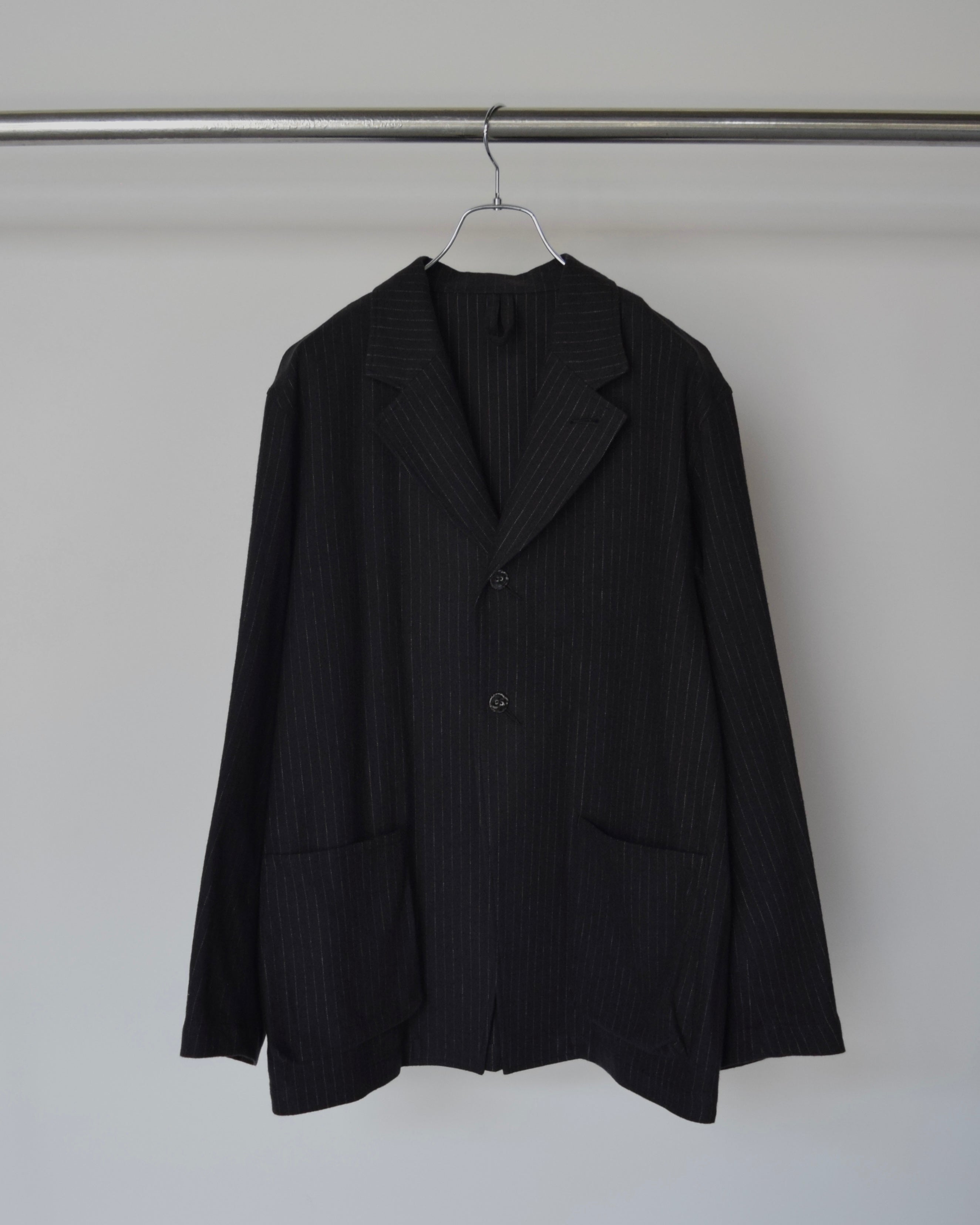 satou / "yosogi jacket" - black stripe