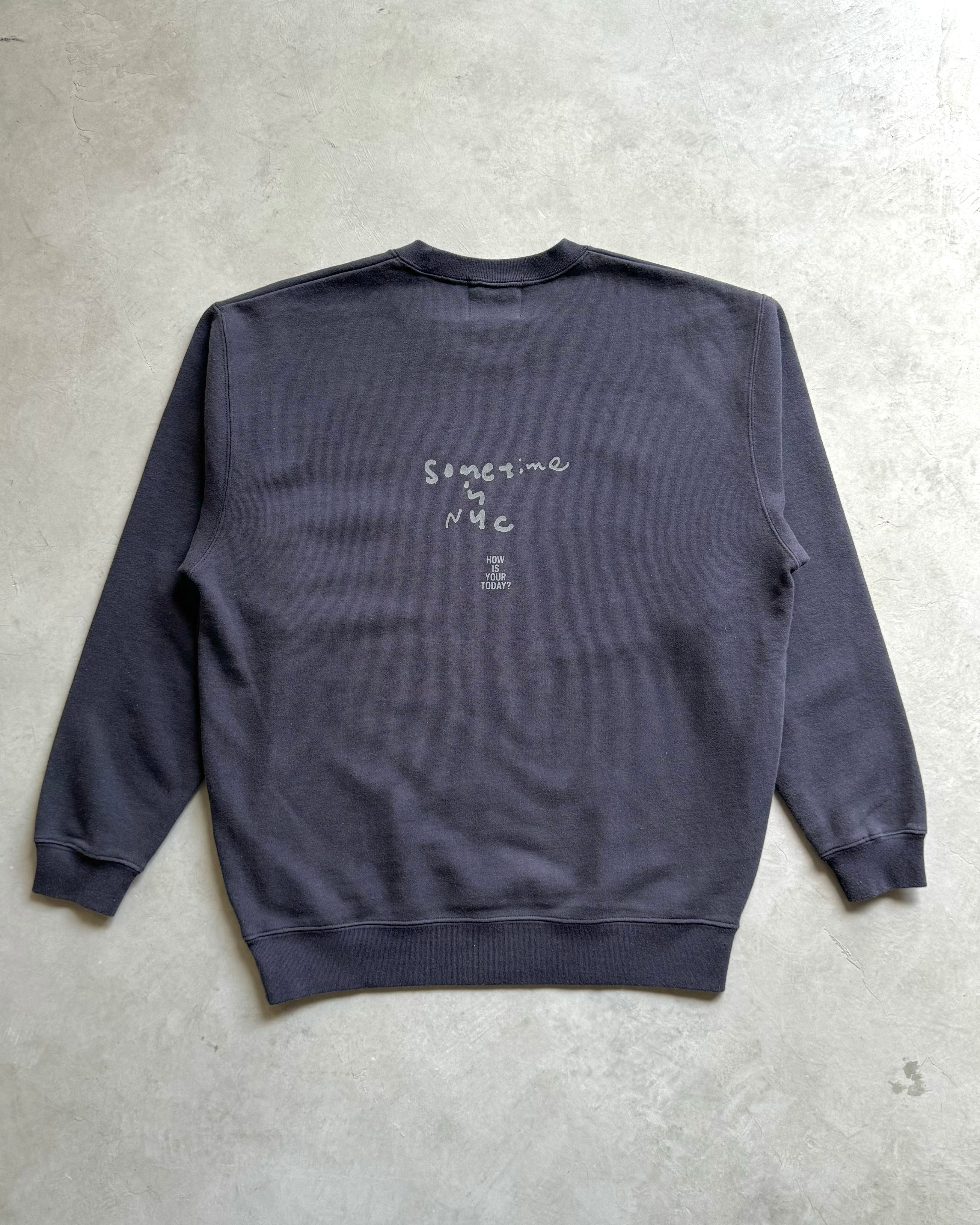 TODAY edition / NYC #5 Sweat - NAVY