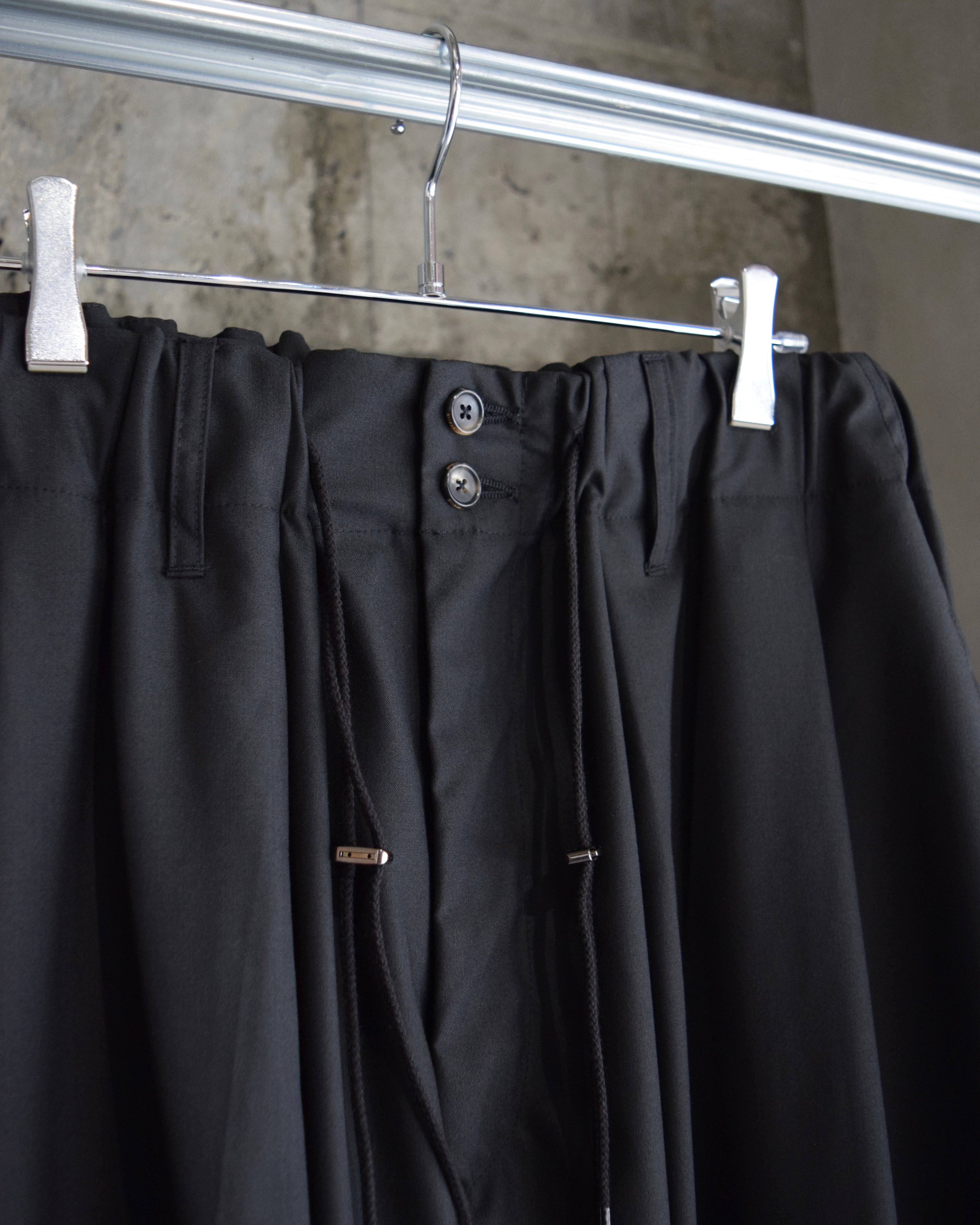 Sillage / circular pants - BLACK