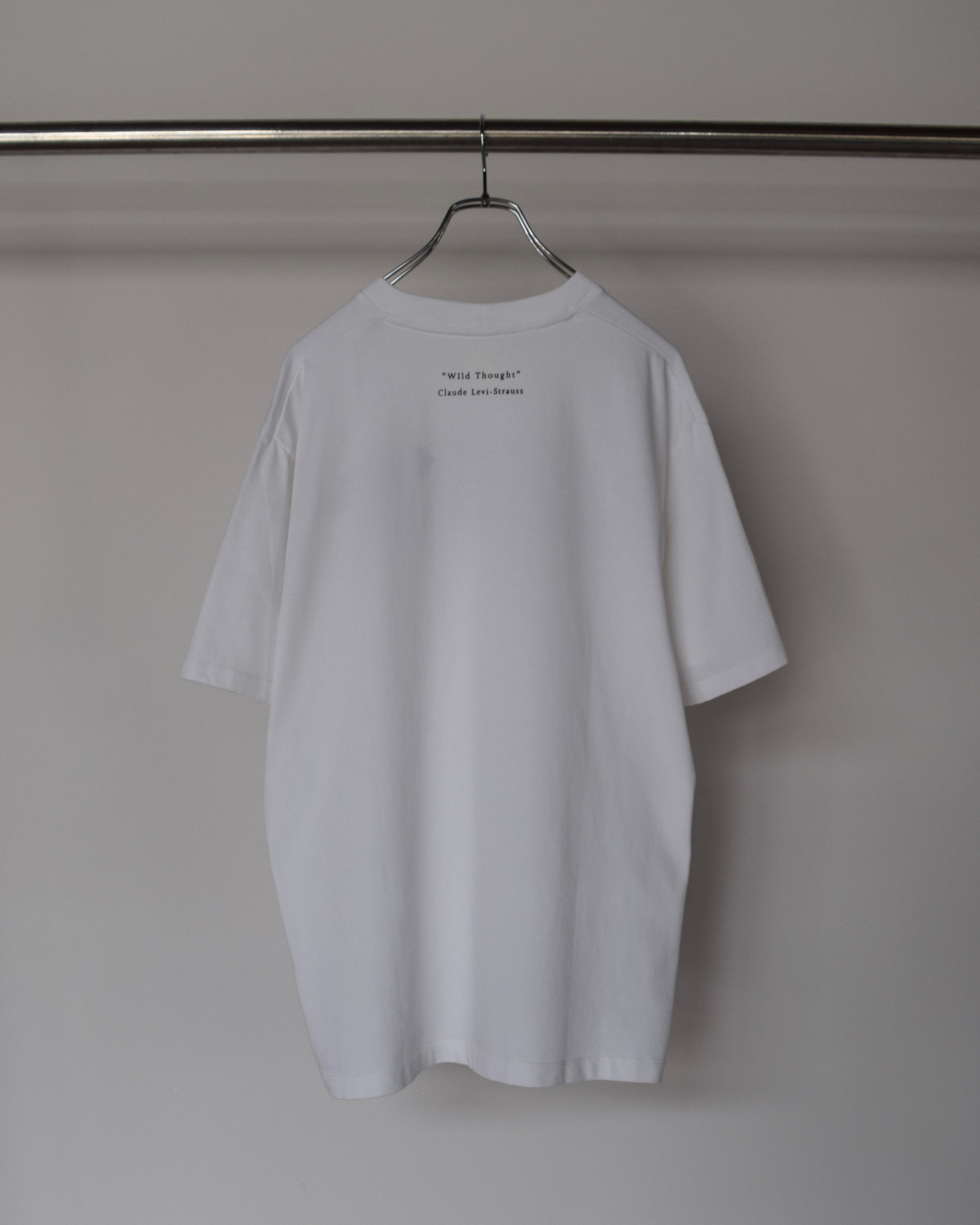 loosejoints / MASATO MAEKAWA "BRICOLAGE" S/S TEE - WHITE