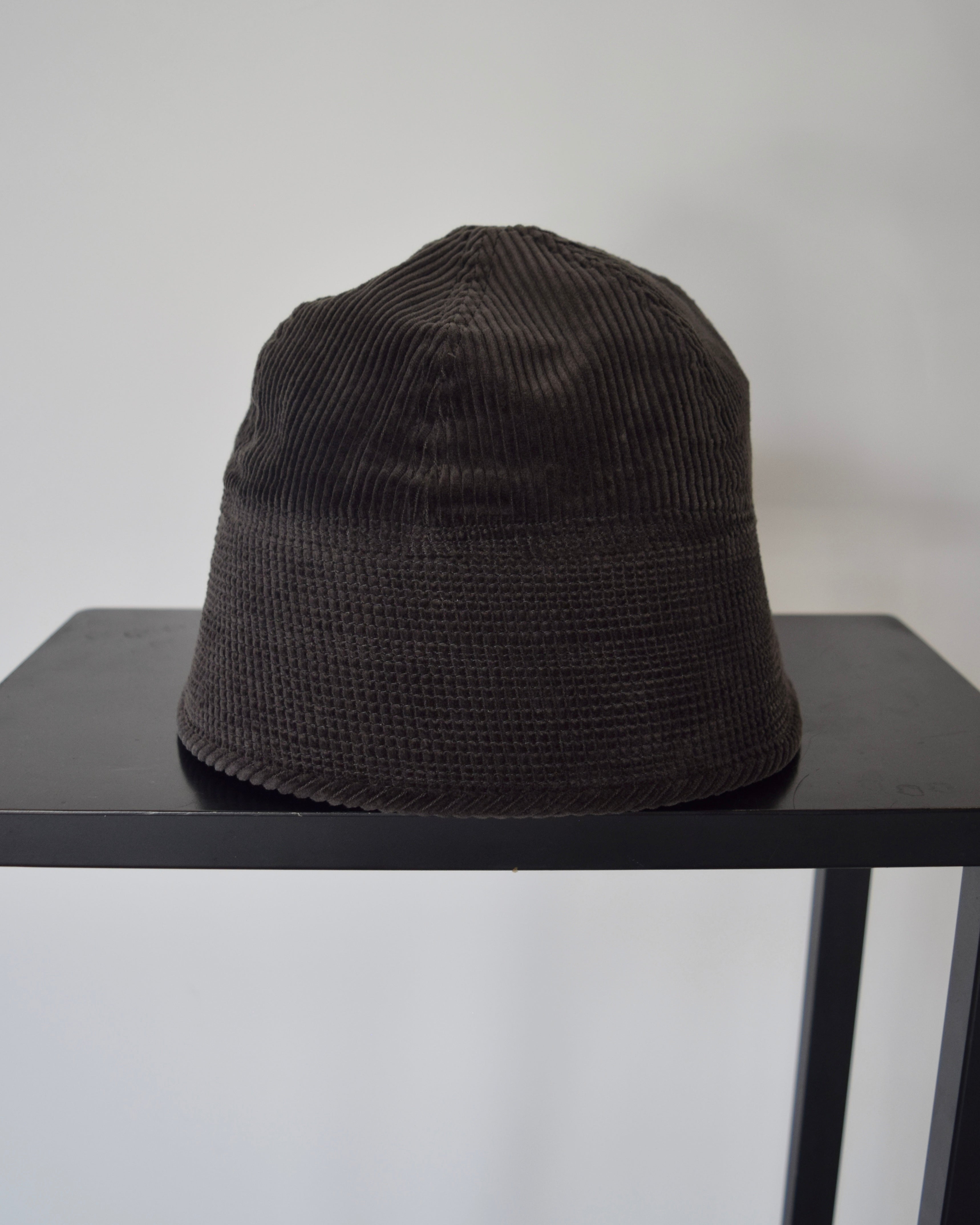 1000s thousands / CORDUROY SAILOR HAT - GRAPHITE