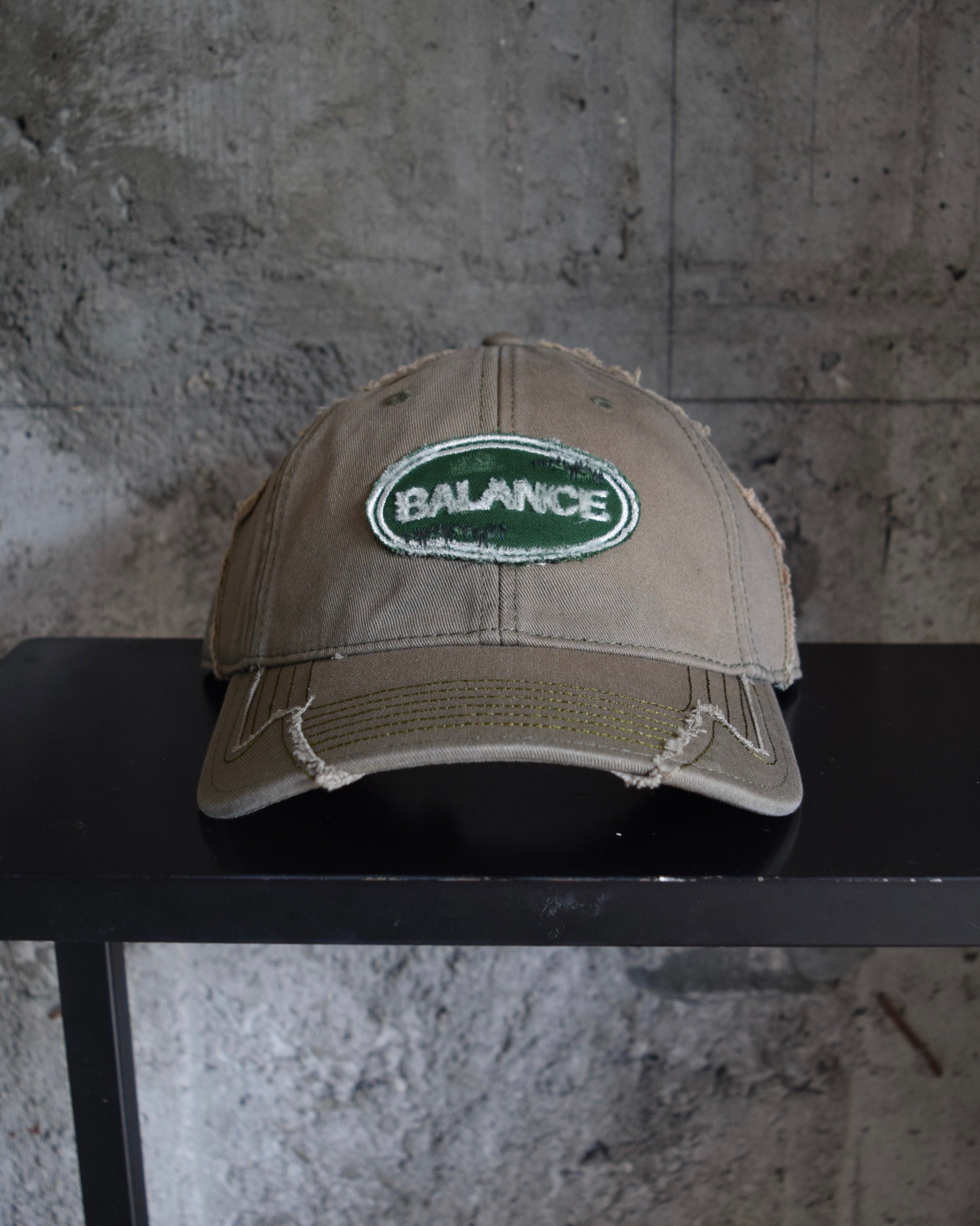 FIFTH × Balance / SUN-FADED LOGO CAP - Faded Khaki