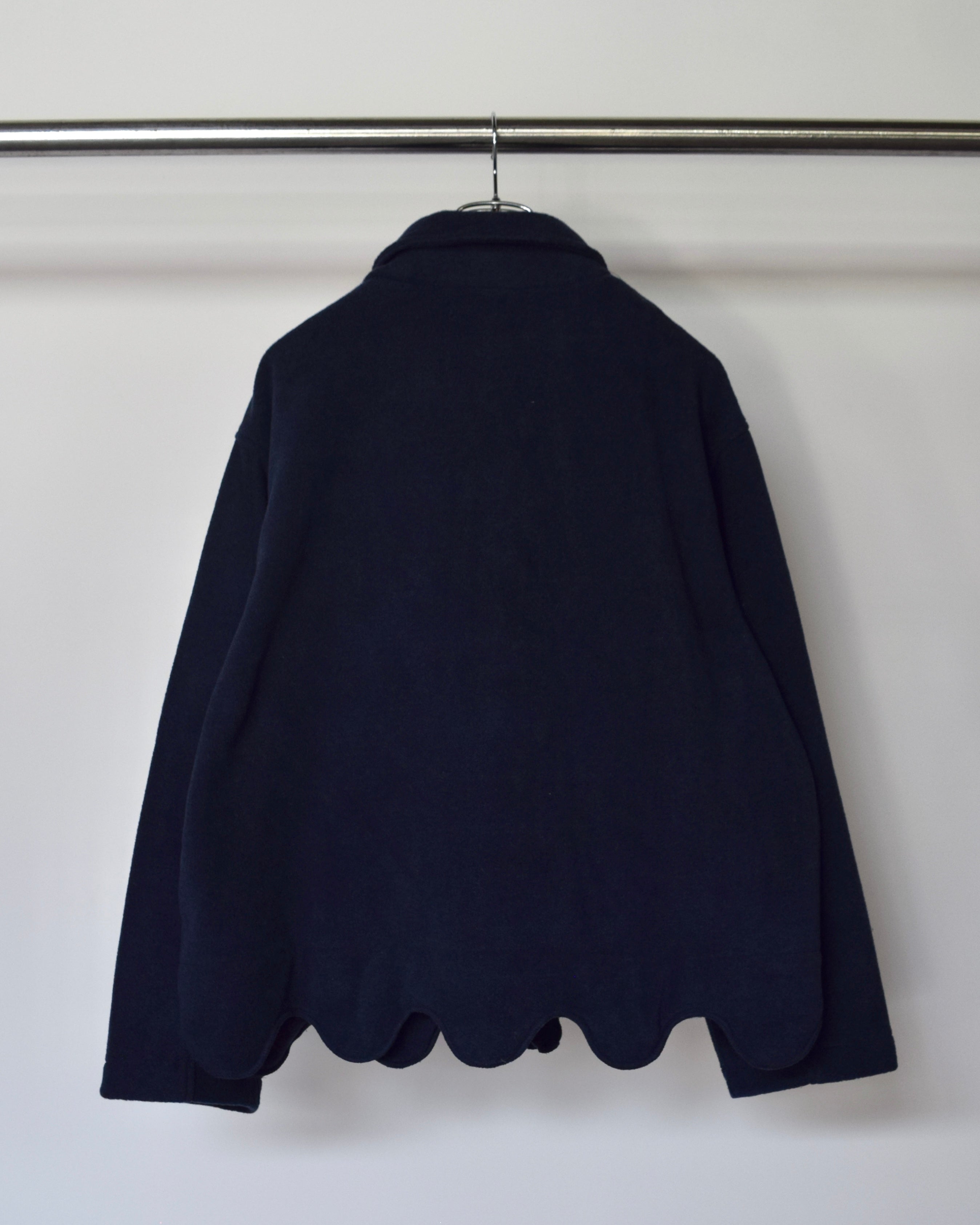 NICK GEAR / Wave fleece jacket - Navy