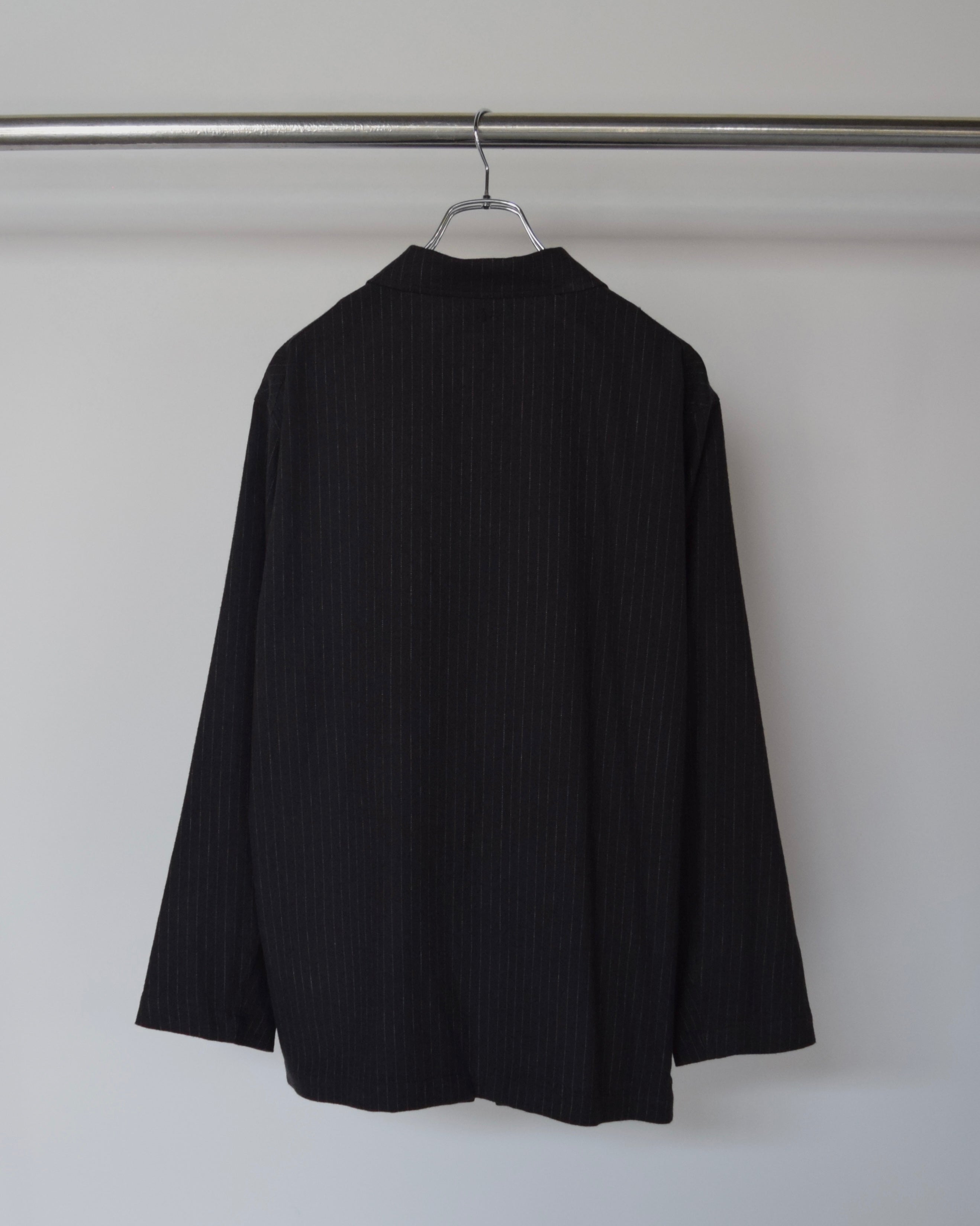 satou / "yosogi jacket" - black stripe