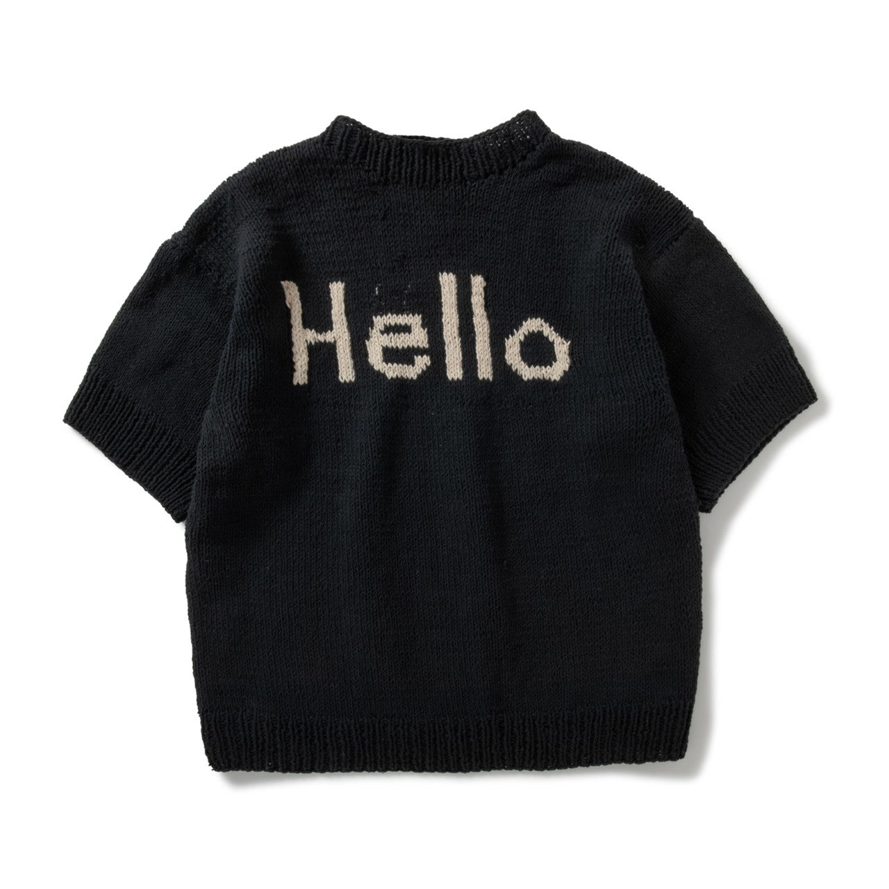 MacMahon Knitting Mills / Crew Neck Knit - Hello