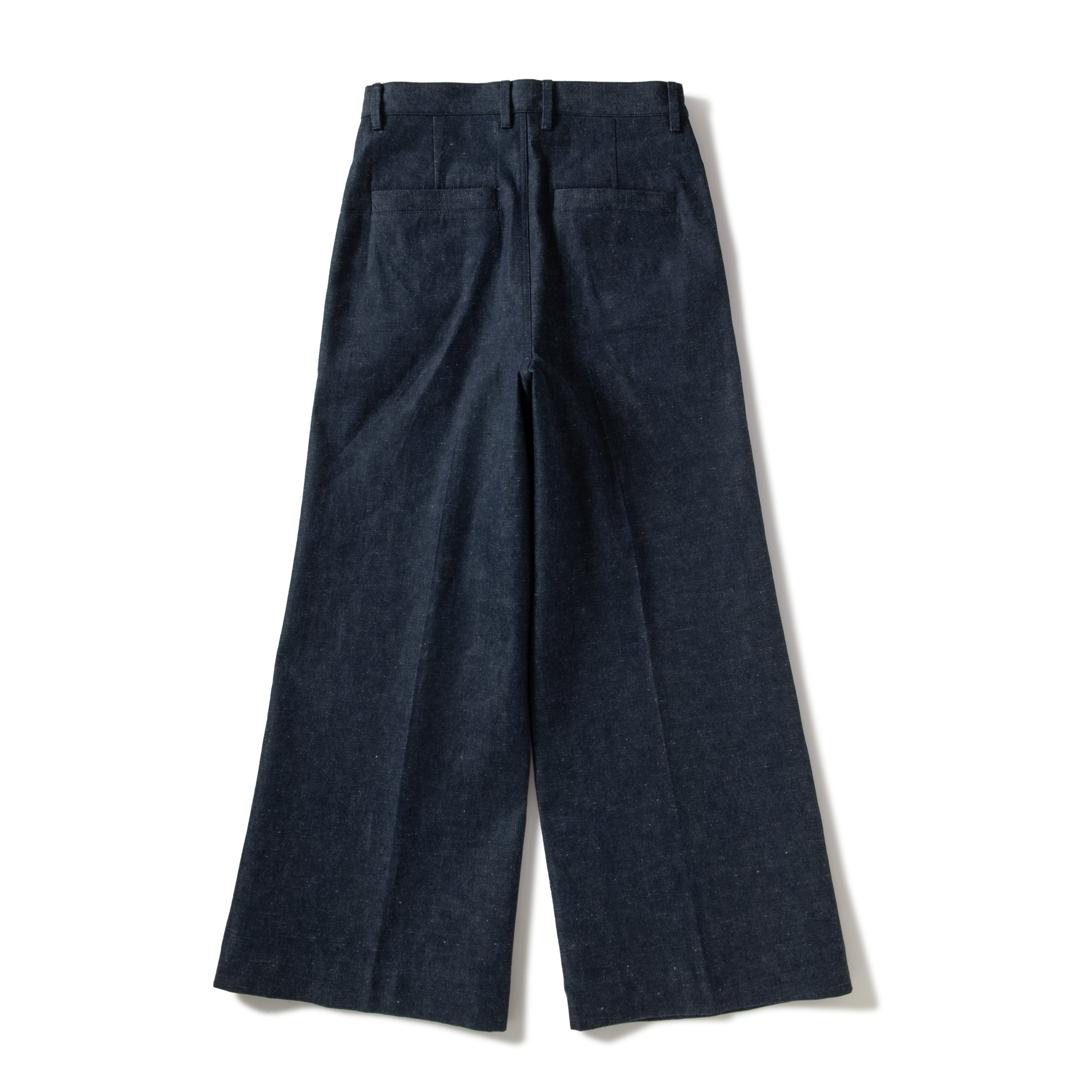 AMBER / DEAD COTTON DENIM PANTS - INDIGO