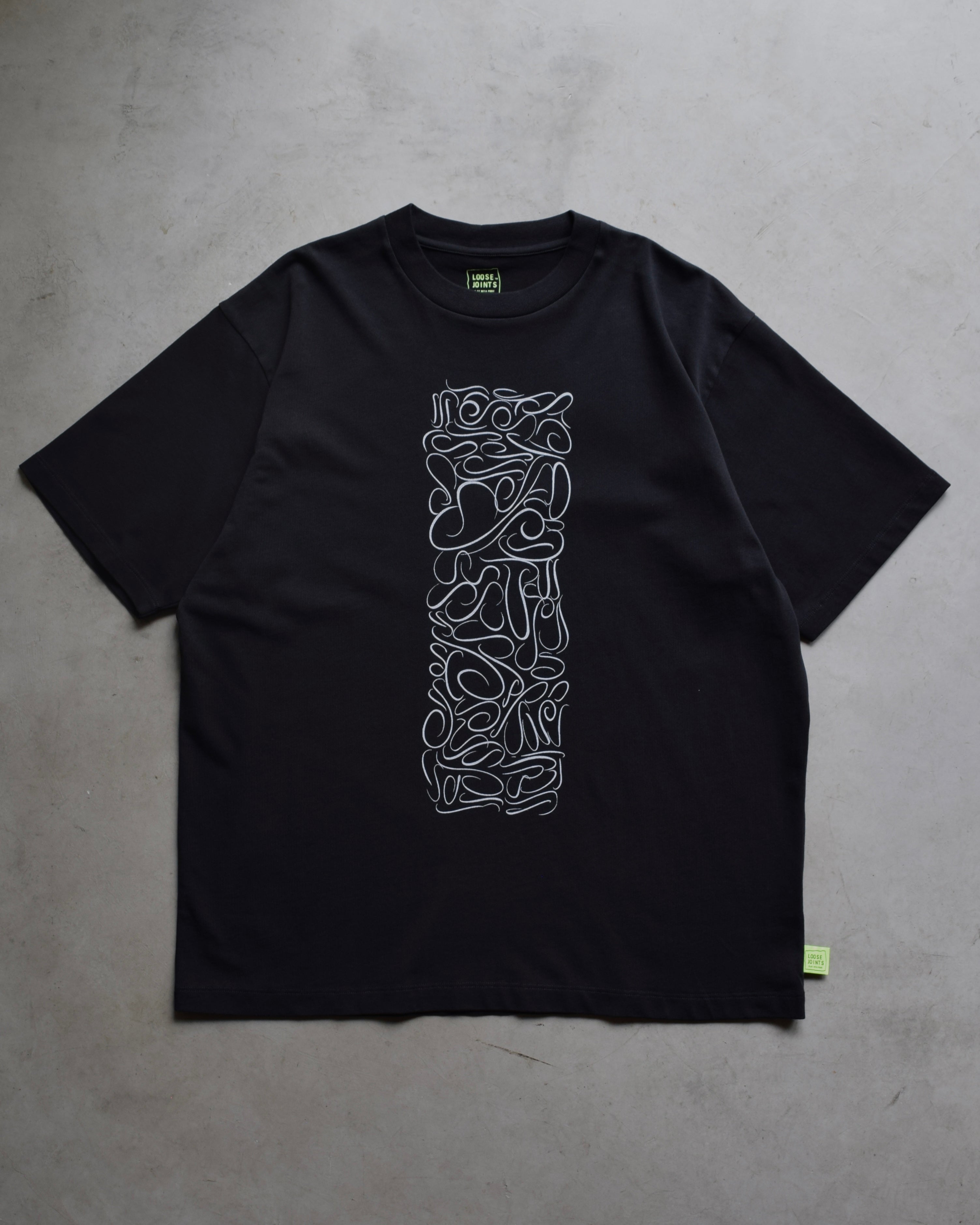 loosejoints / JUN TSUNODA - "SACRIFICE" S/S TEE - BLACK