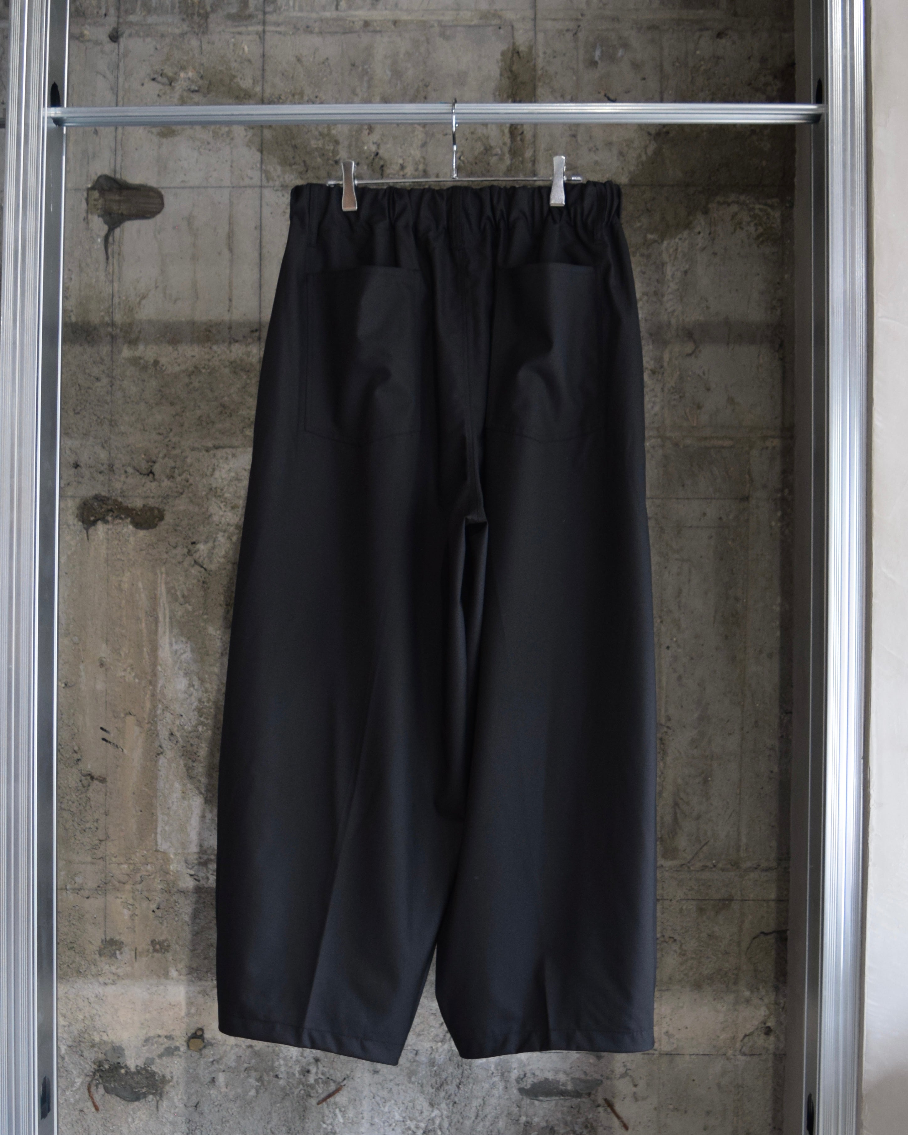 Sillage / circular pants - BLACK