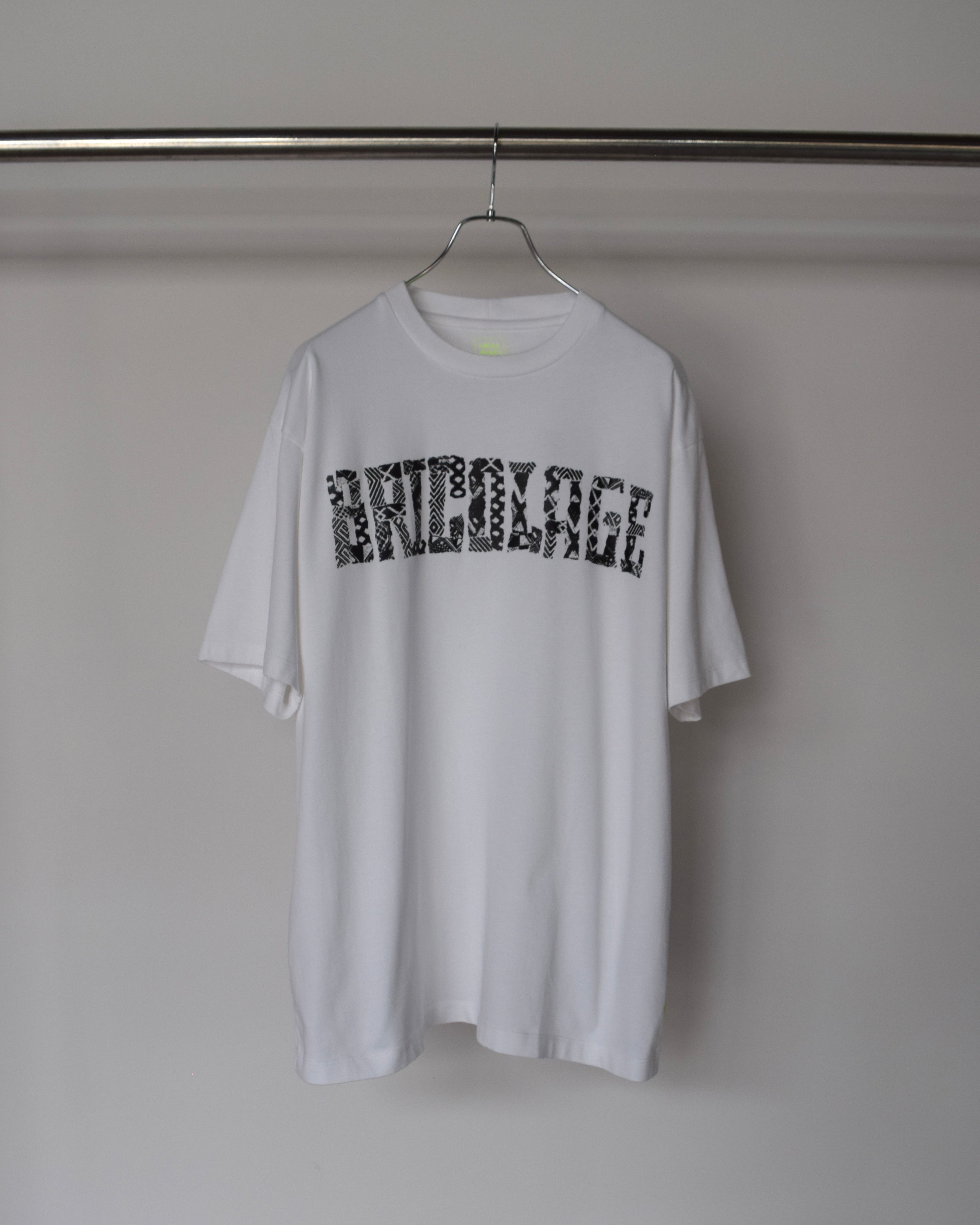 loosejoints / MASATO MAEKAWA "BRICOLAGE" S/S TEE - WHITE