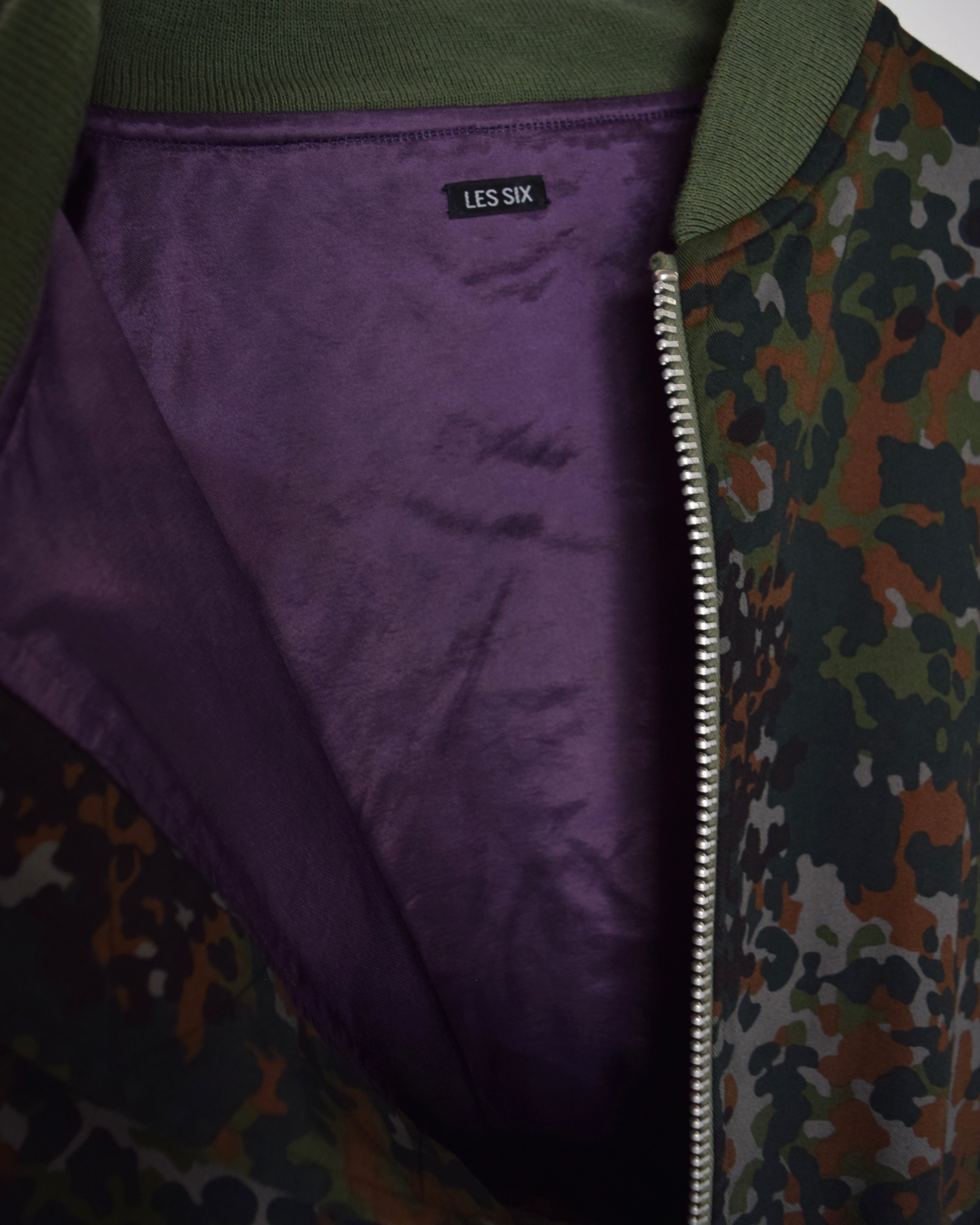 LES SIX / anathema bomber - germancamo dyed