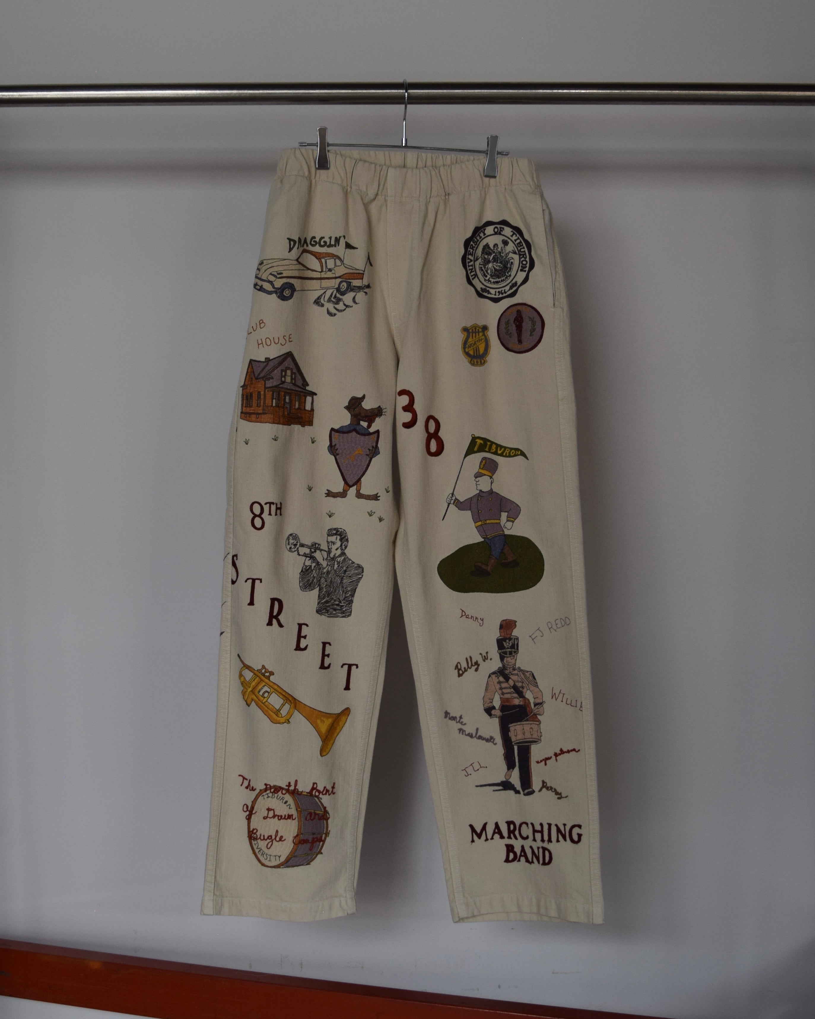 samuel zelig / Marching Band Pant - Ecru