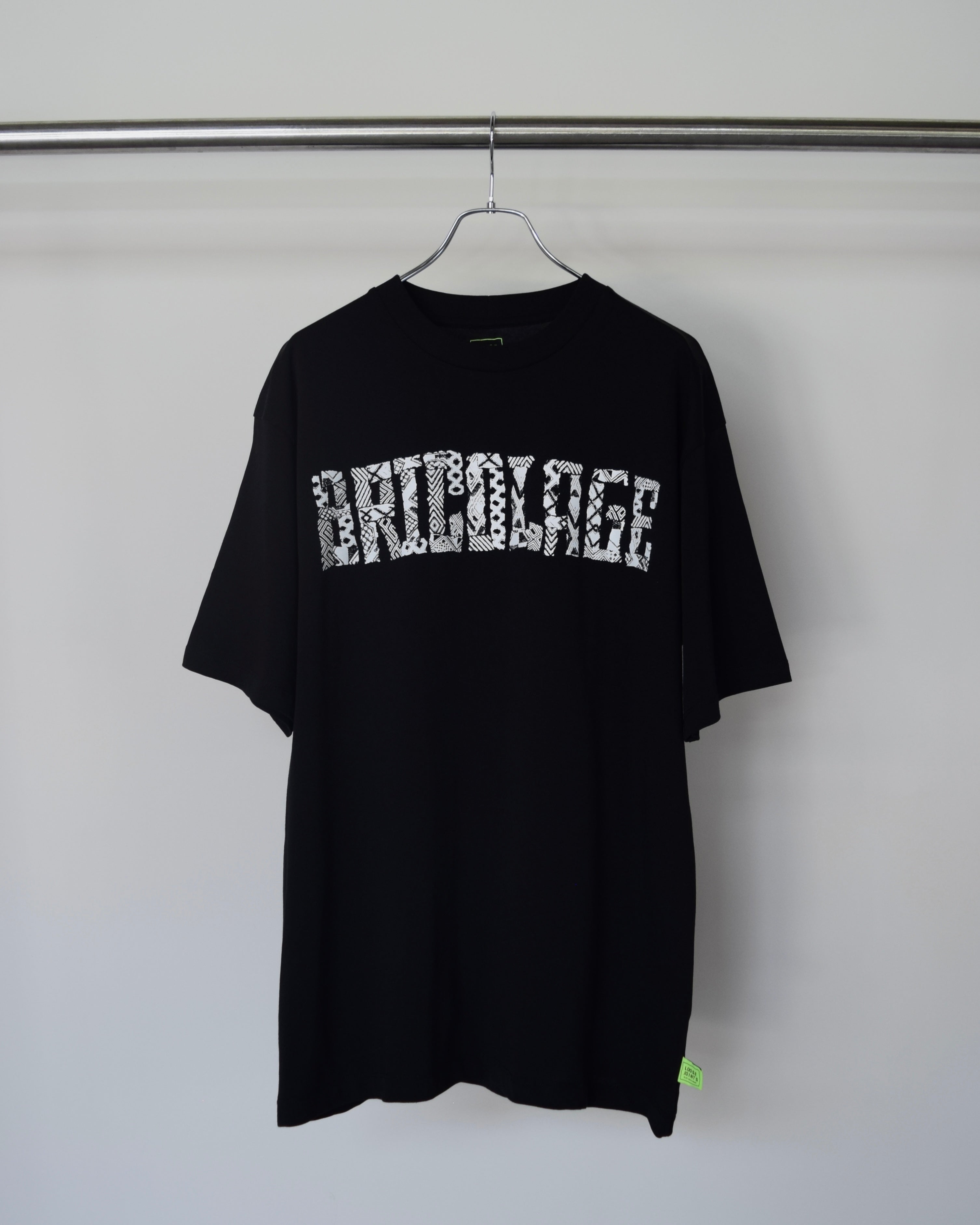 loosejoints / MASATO MAEKAWA "BRICOLAGE" S/S TEE - BLACK