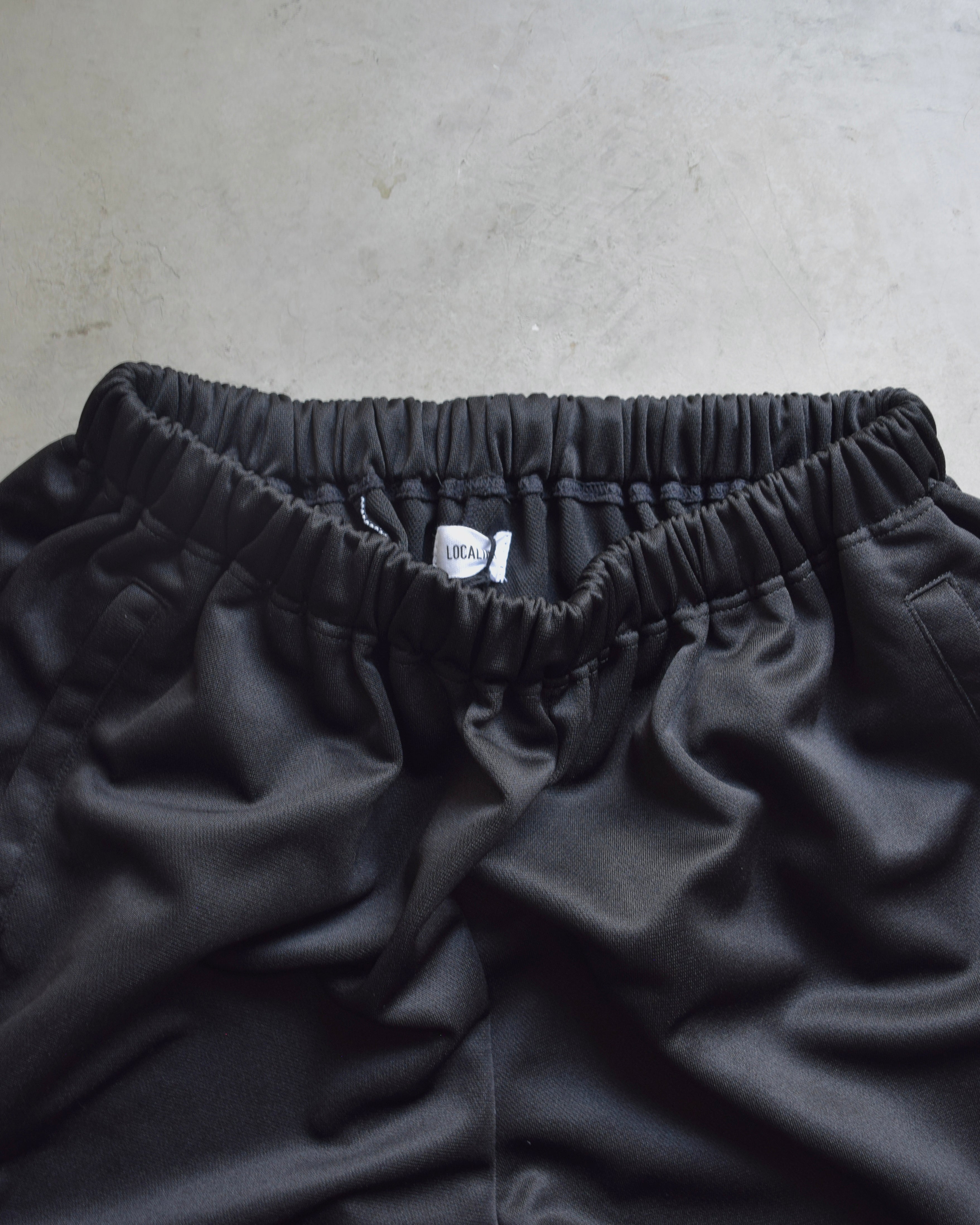 LOCALINA / HOPPING TRACK PANTS - BLACK