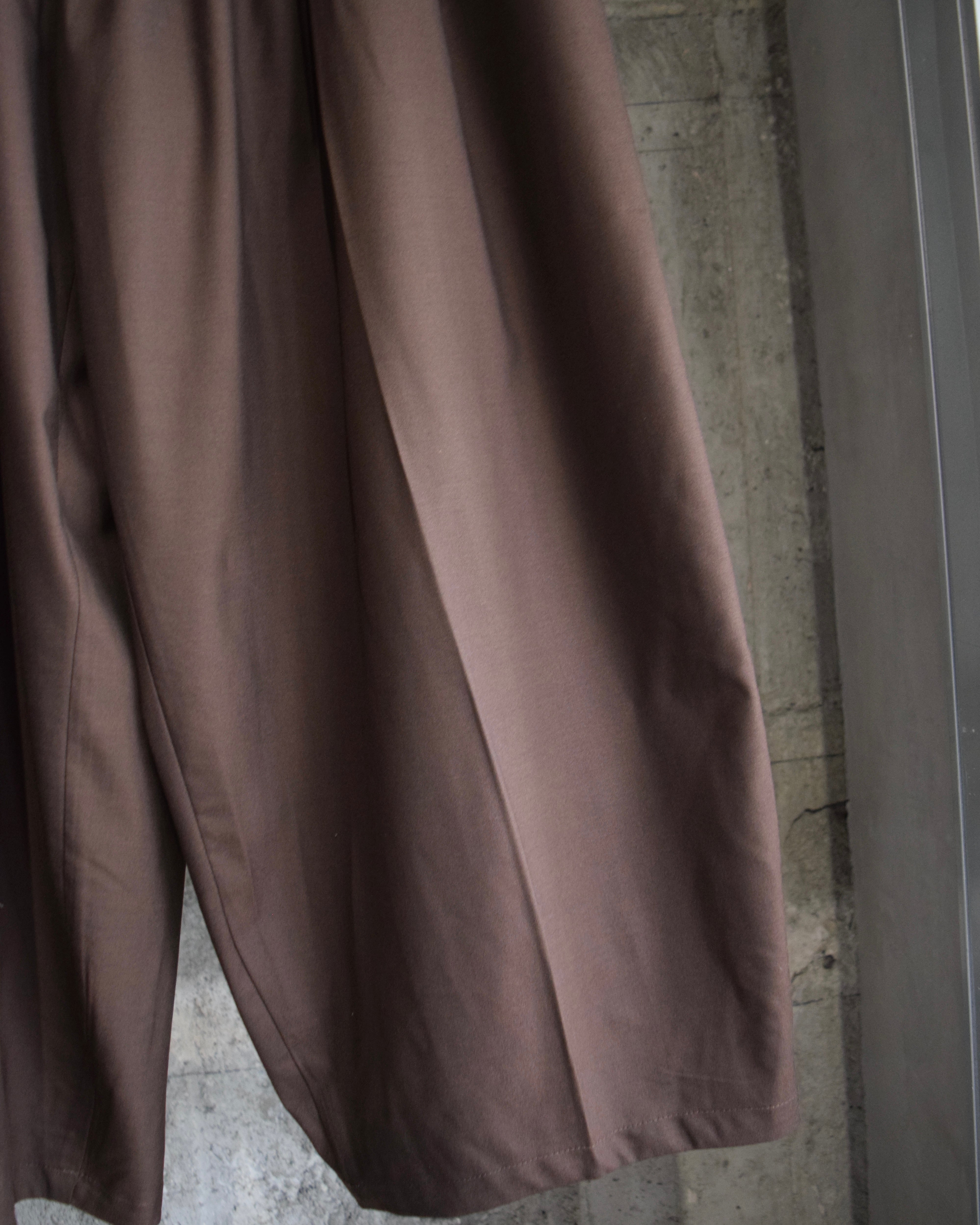 Sillage / circular pants - BROWN