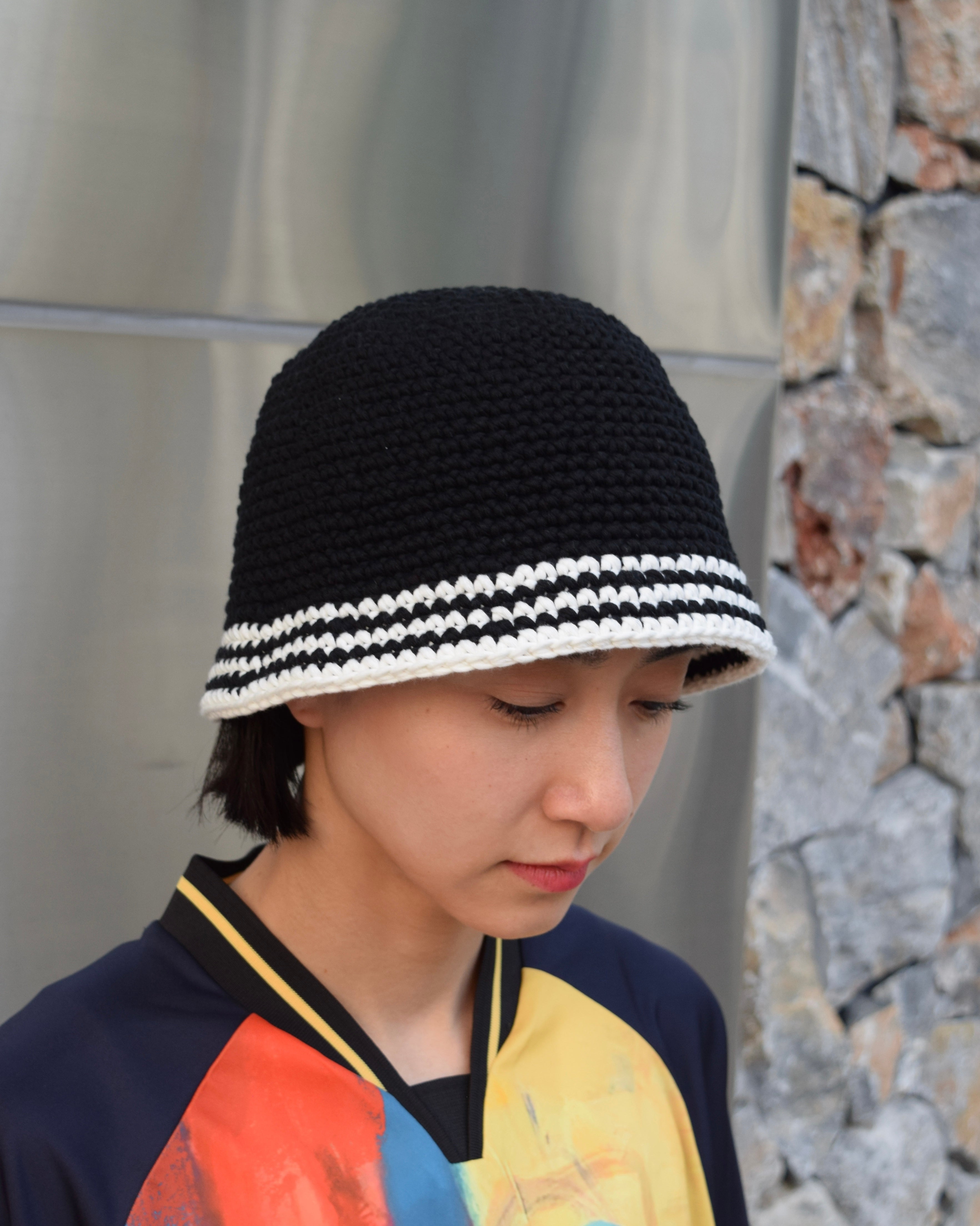 FLEUR / BOARDER HAT - BLACK [BALANCE EXCLUSIVE]