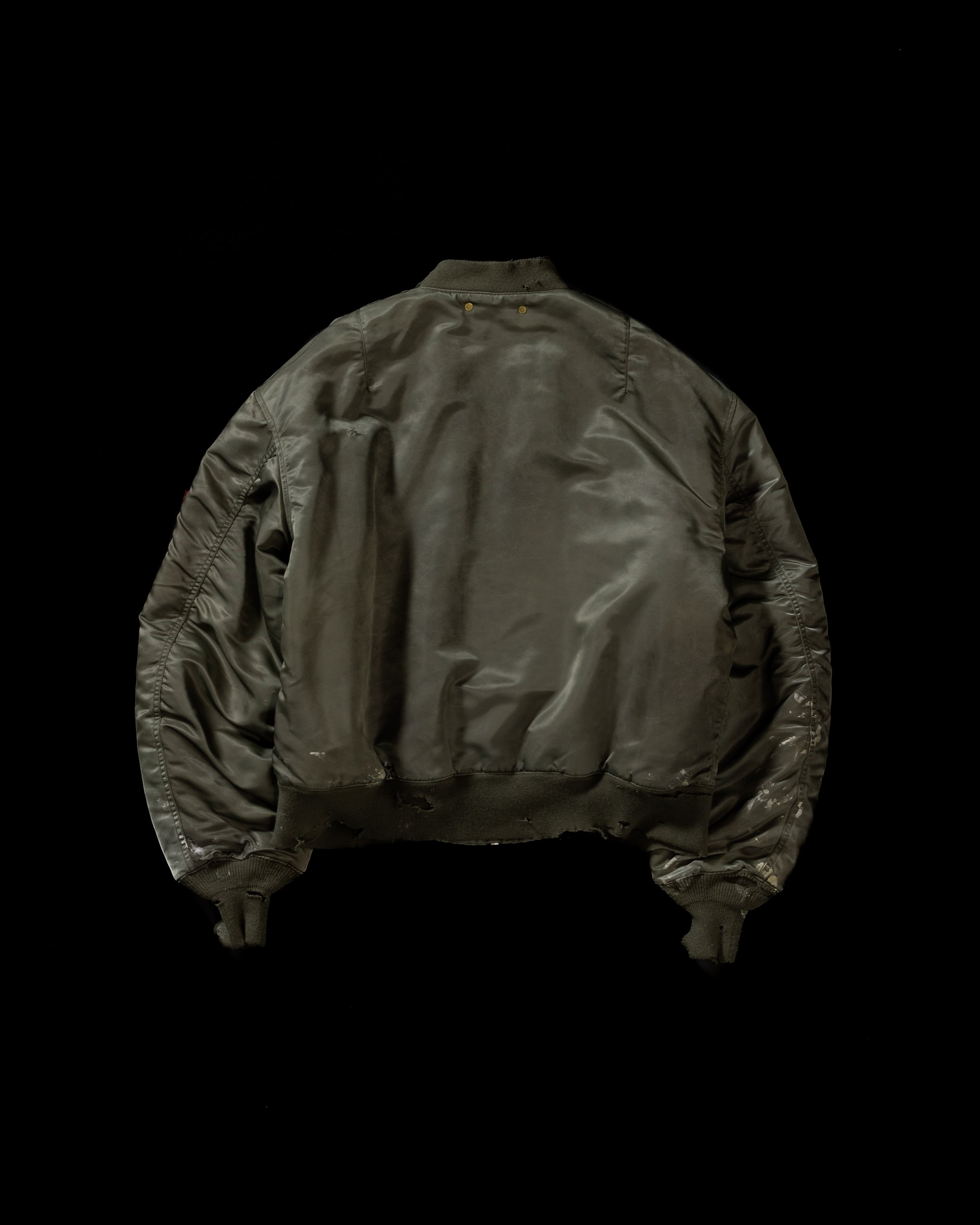 ANACHRONORM /DIRTY NYLON MA-1 OLIVE