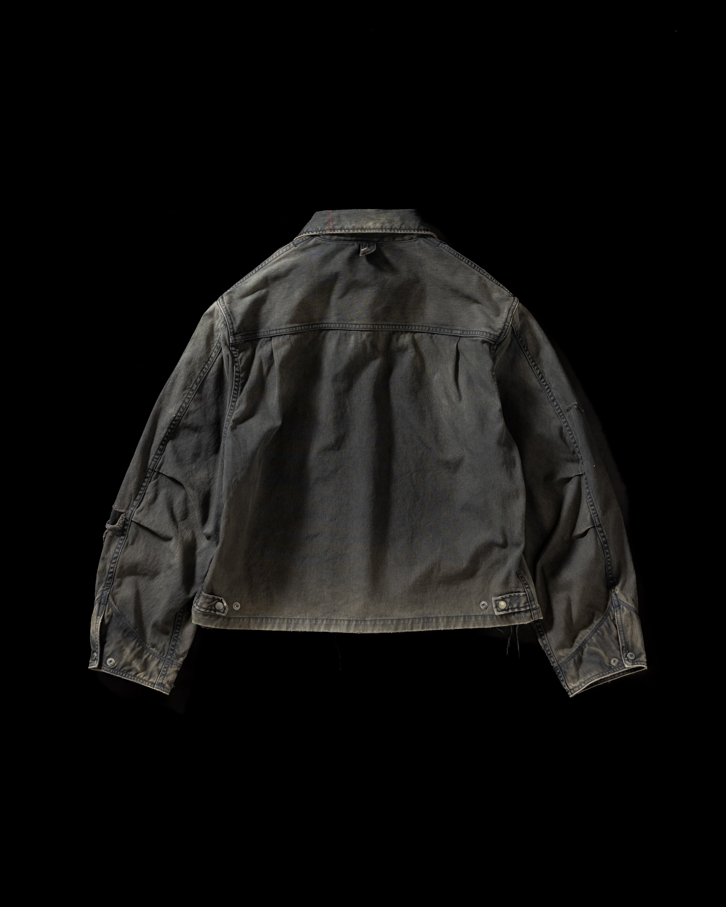 ANACHRONORM /REMAKED DETROIT DUCK JACKET BLACK