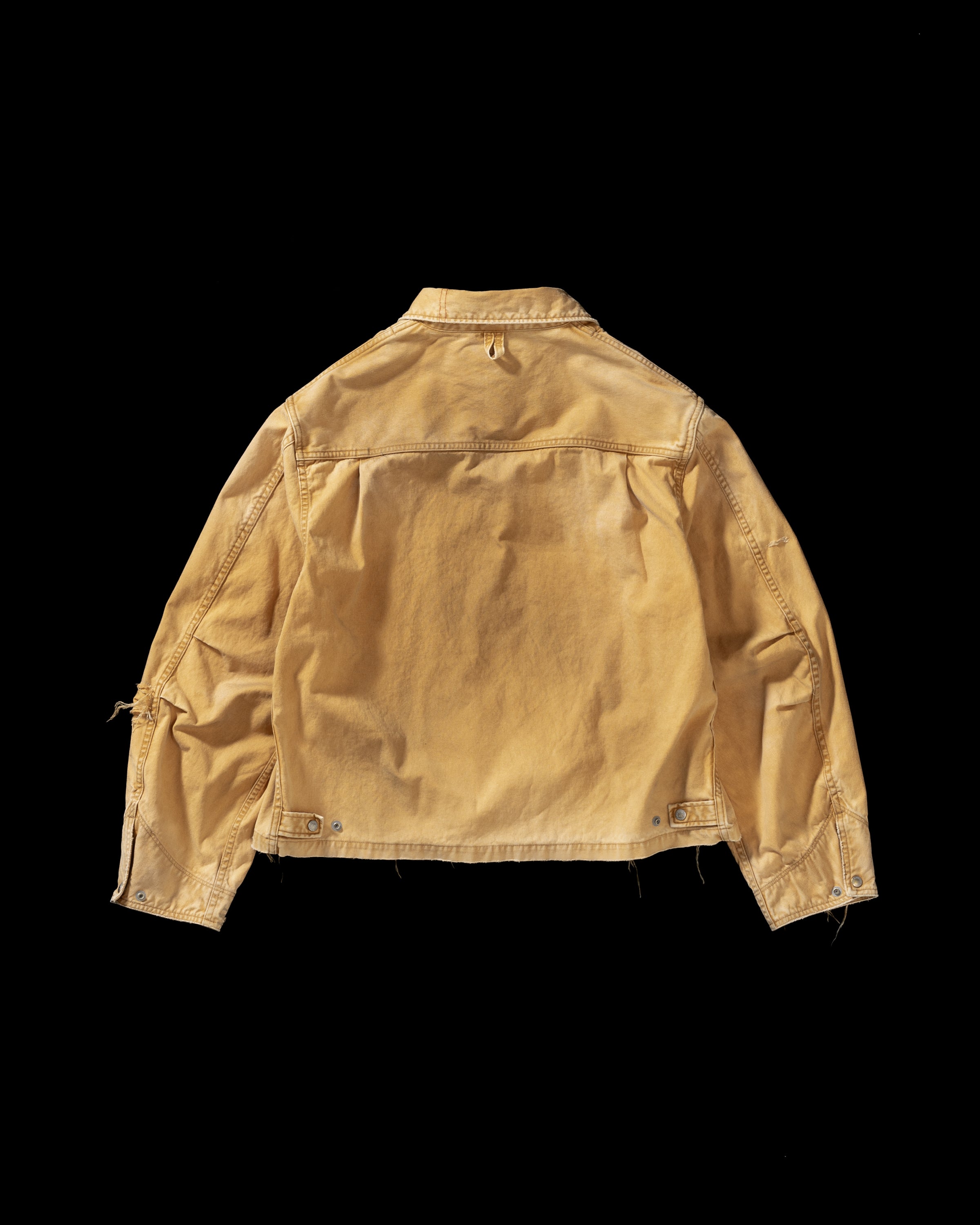 ANACHRONORM /REMAKED DETROIT DUCK JACKET YELLOW OCHER