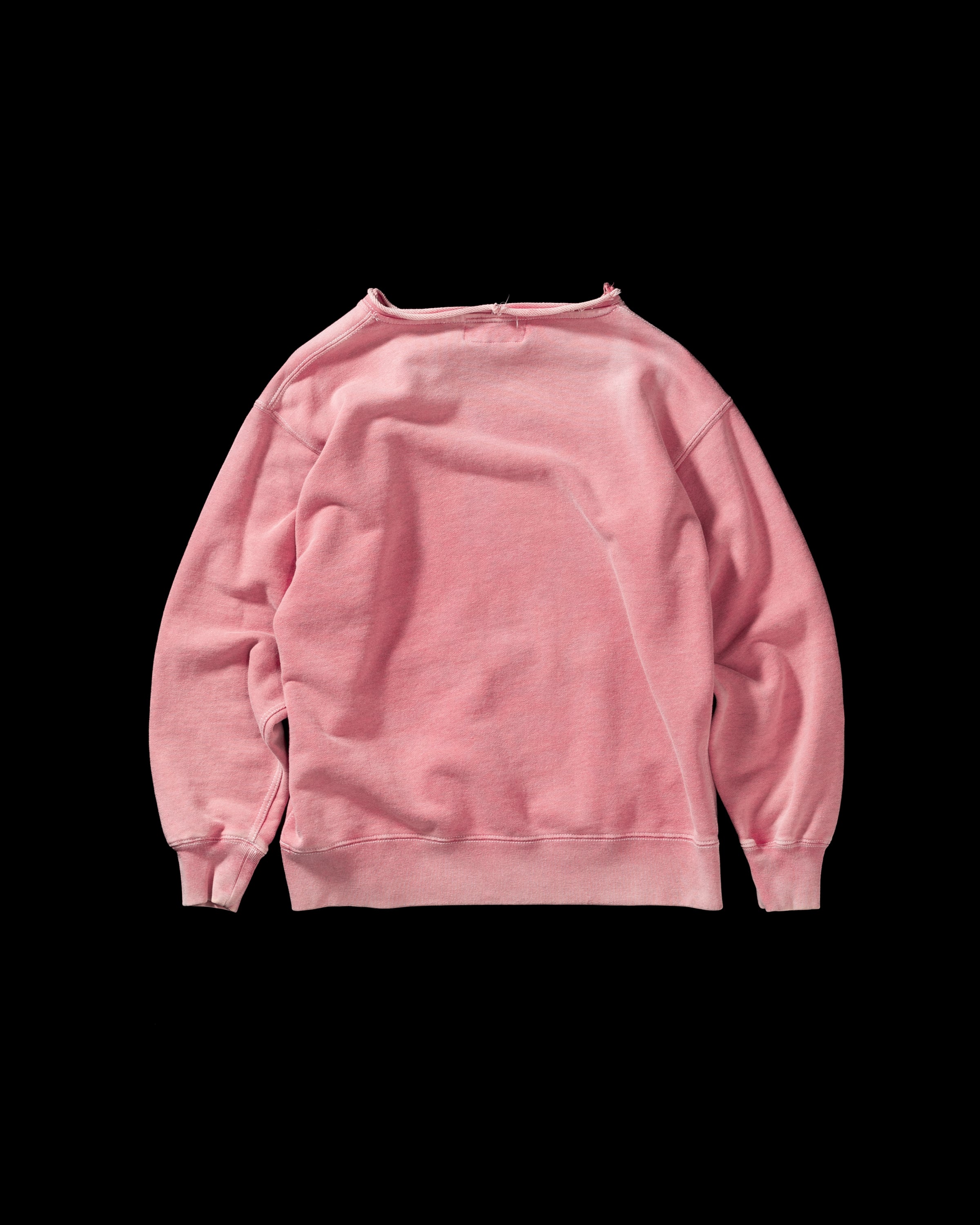 ANACHRONORM / MANCHESTER PRINTED CUT-OFF SWEAT PARKA - RED
