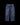 ANACHRONORM / COLOR DYED FRONT YORK DENIM PANTS - INDIGO×GRAY