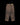 ANACHRONORM / COLOR DYED FRONT YORK DENIM PANTS - INDIGO×BROWN