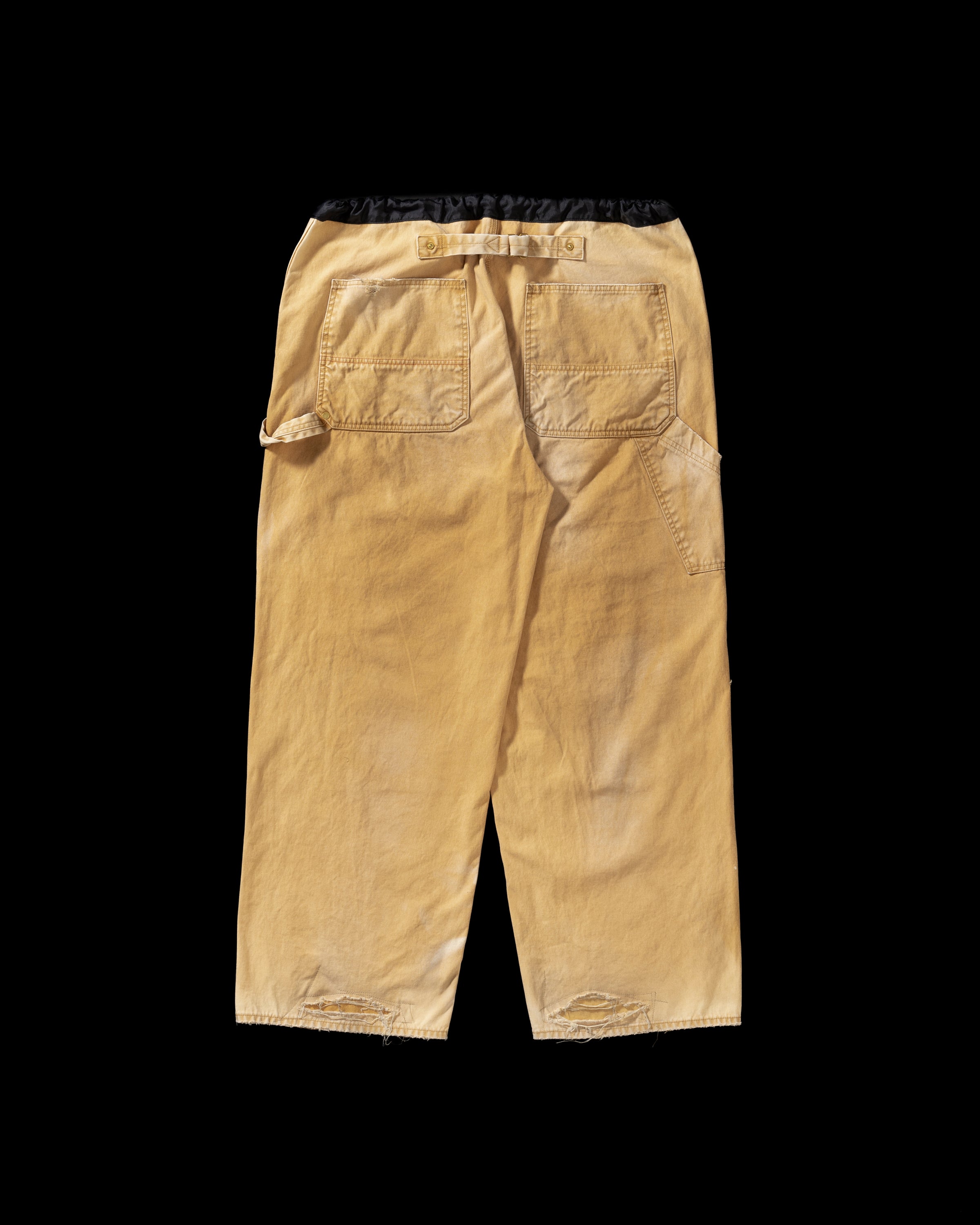 ANACHRONORM /DOUBLE KNEE DUCK PAINTER PANTS YELLOW OCHER