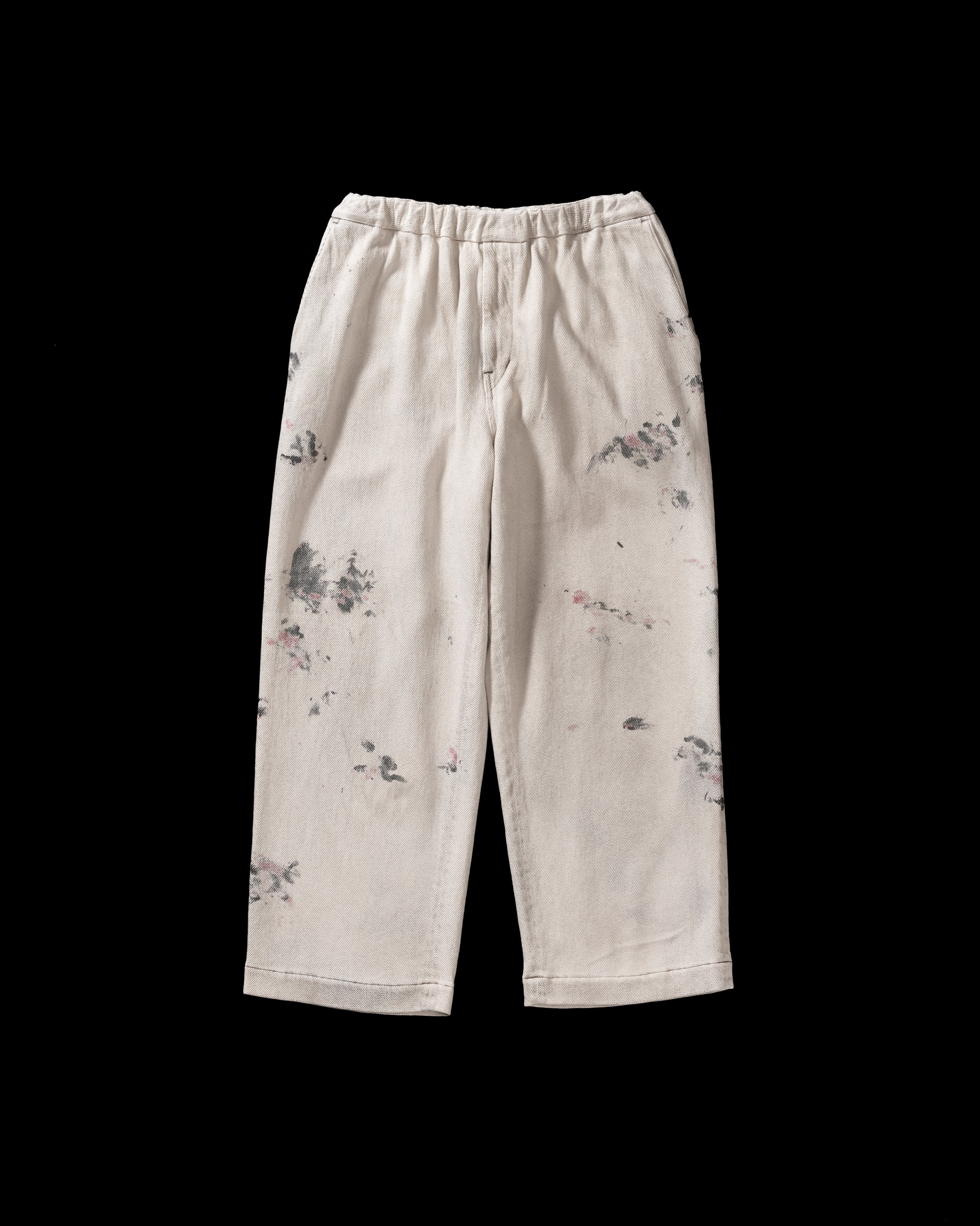 ANACHRONORM /LOOSE DENIM WIDE EASY PANTS OFF WHITE