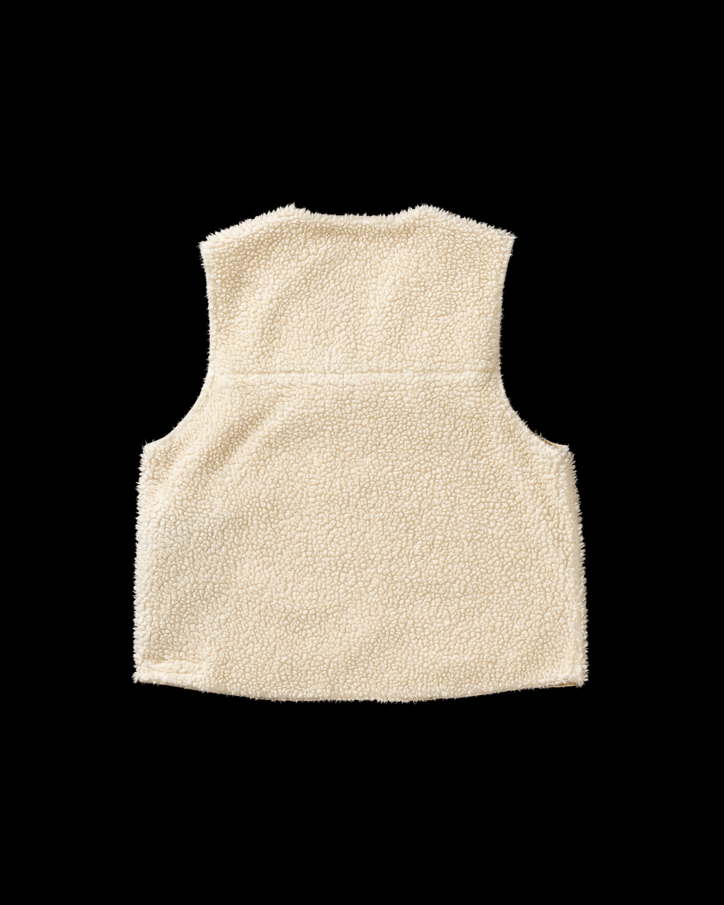 ANACHRONORM / REMAKED REVERSIBLE DUCK VEST - YELLOW OCHER