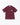 ANACHRONORM / STICKER MOTIF PRINTED S/S T-S - BURGUNDY