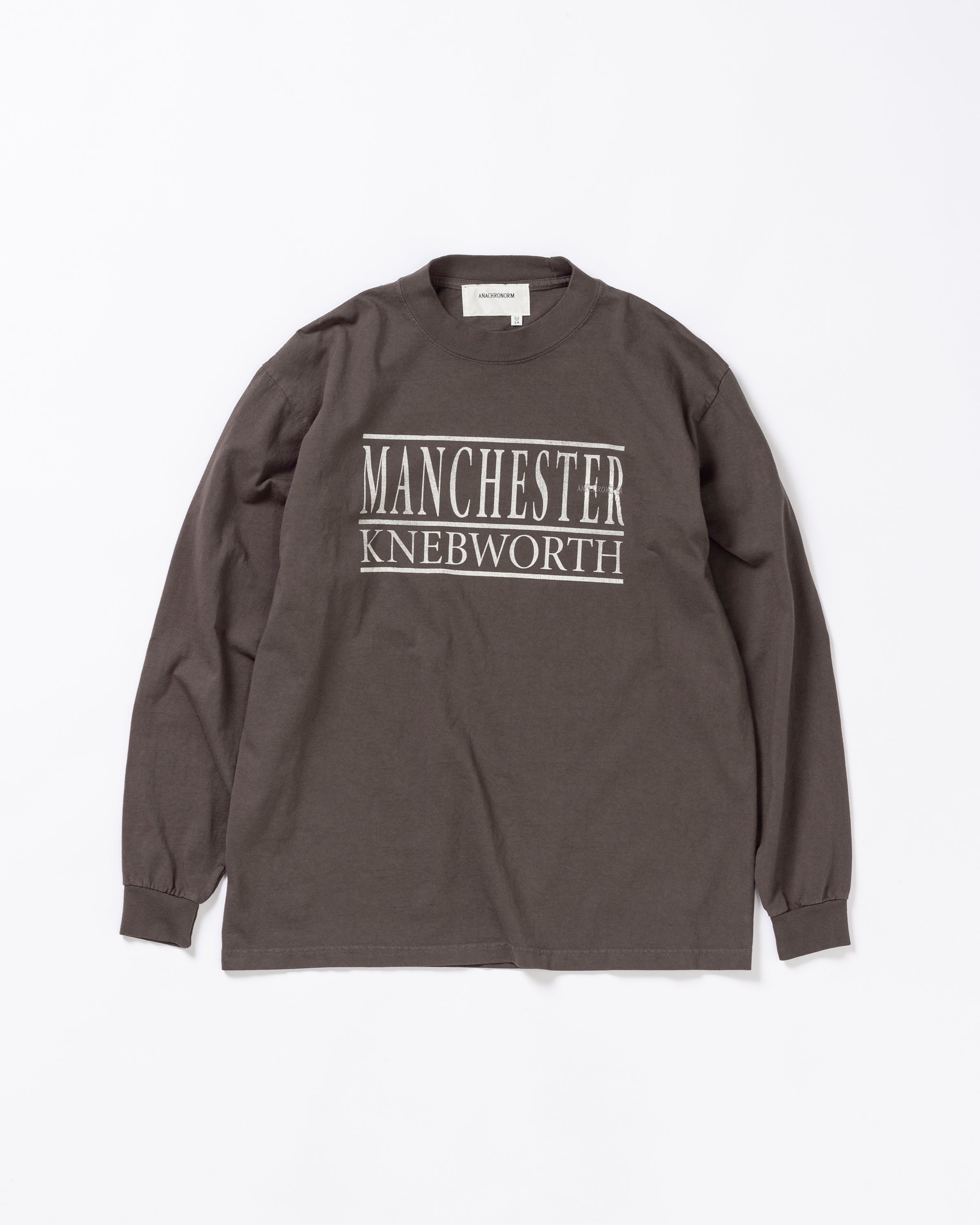 ANACHRONORM / SOUVENIR L/S T-S - MOCHA