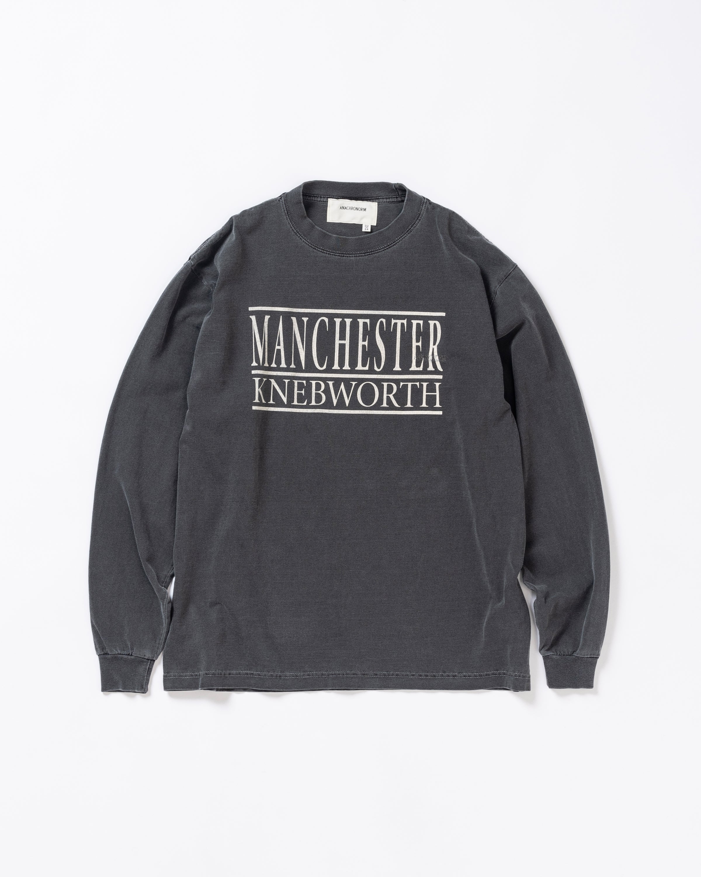 ANACHRONORM / SOUVENIR L/S T-S - BLACK