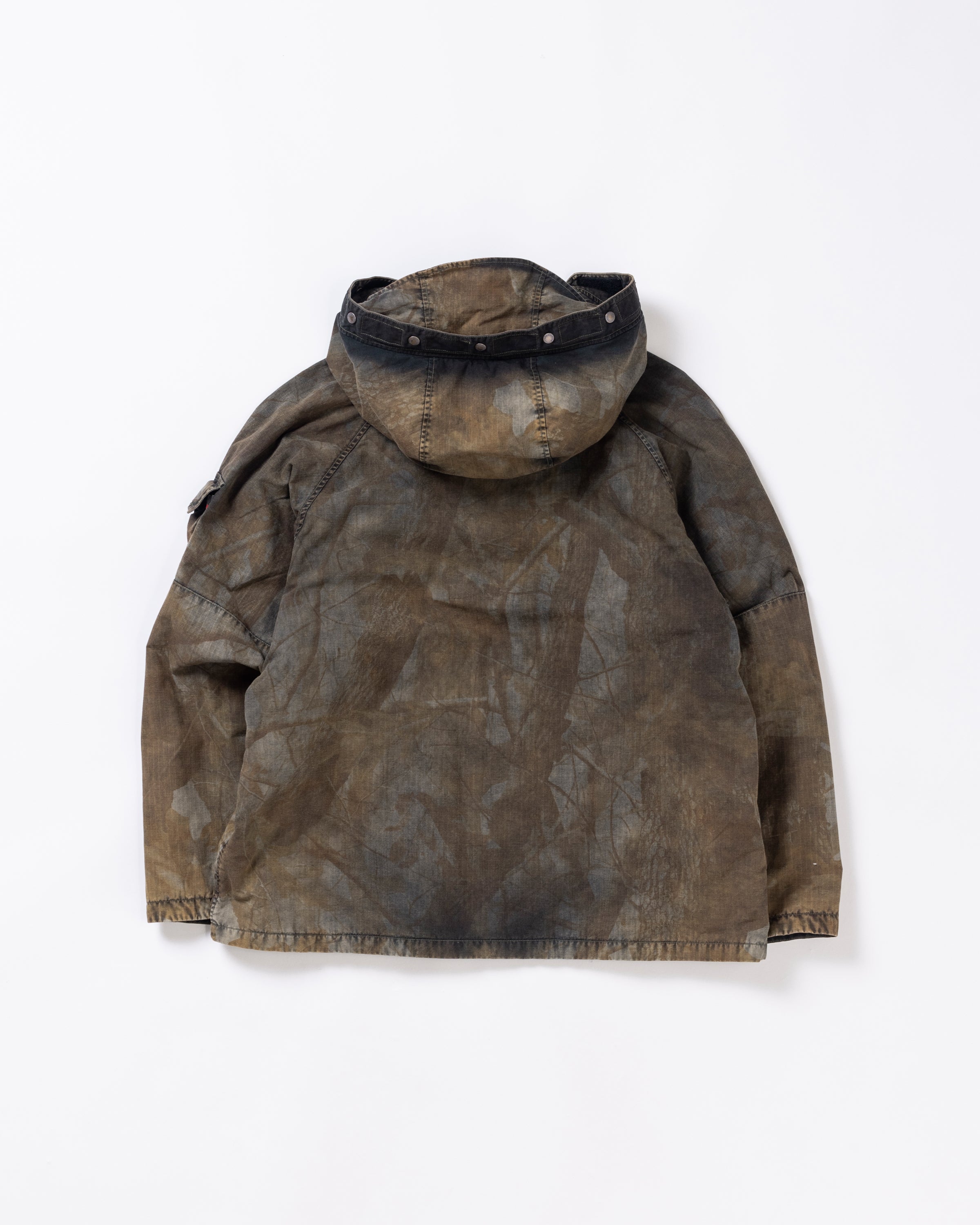 ANACHRONORM / SULFUR DYED RIPSTOP REALTREE ECWCS TYPE PARKA JACKET SULFUR BLACK