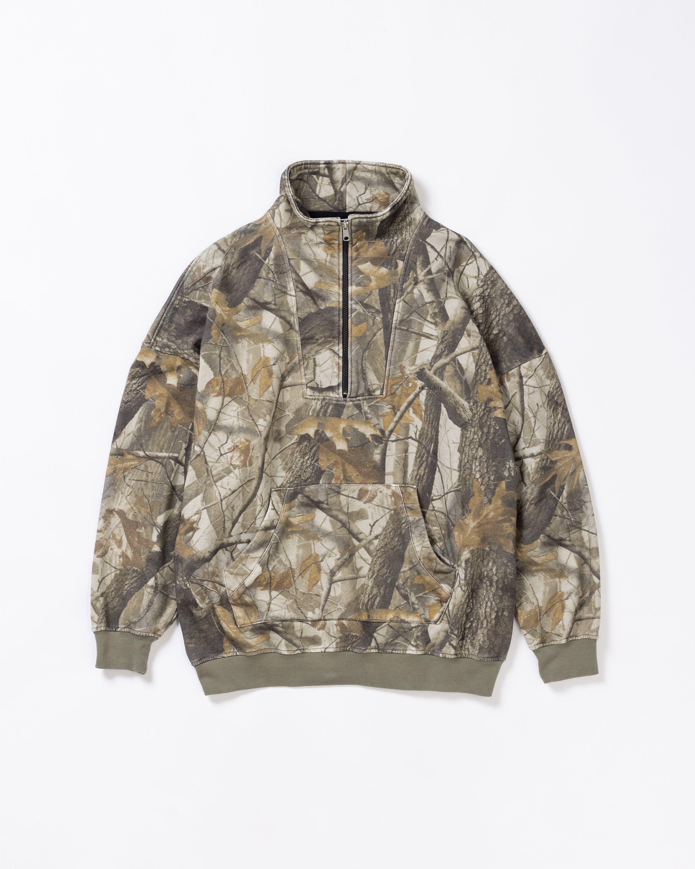 ANACHRONORM / REALTREE HALF ZIP SWEAT - REALTREE