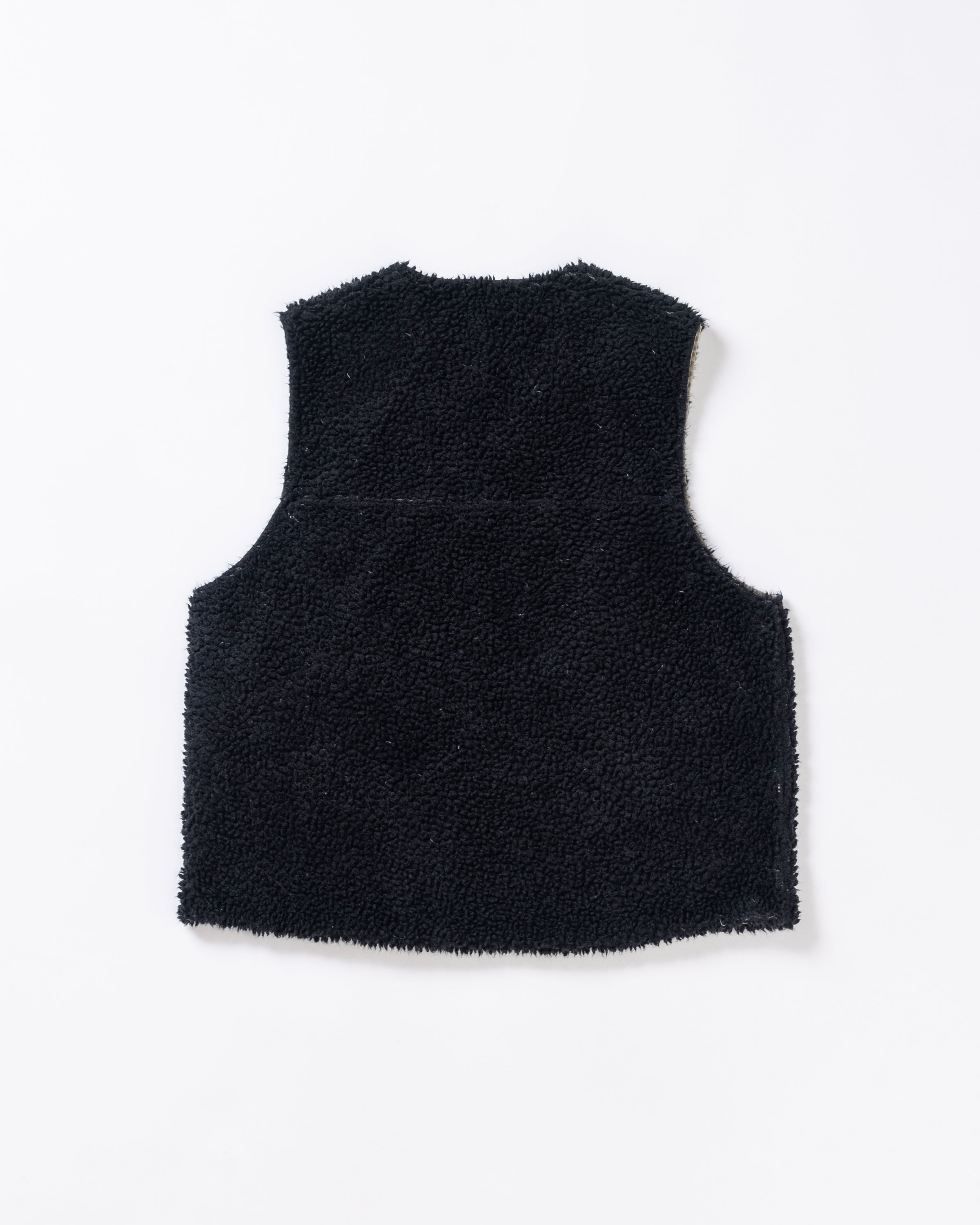 ANACHRONORM / REVERSIBLE DUCK VEST - BLACK