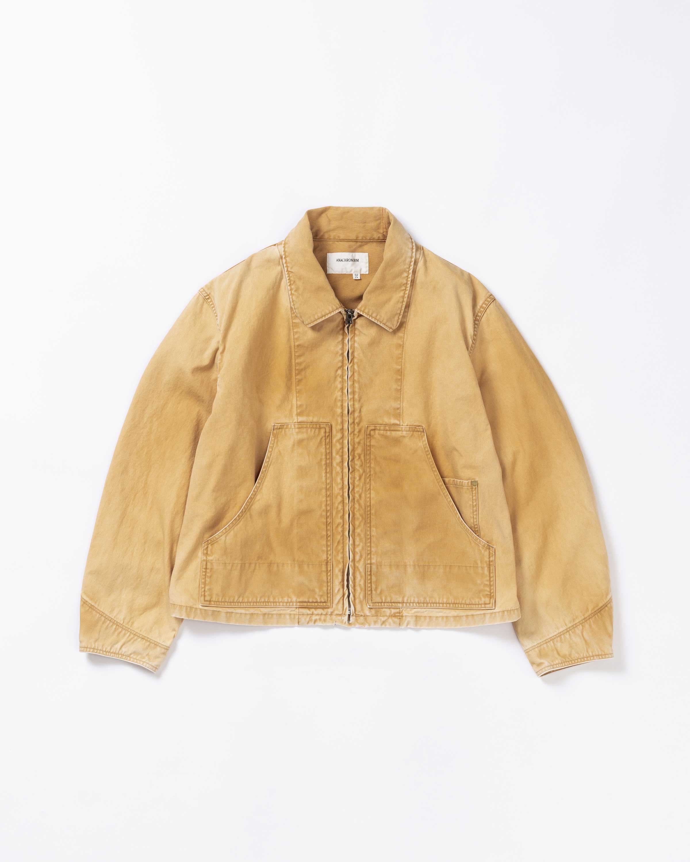 ANACHRONORM / DETROIT DUCK JACKET YELLOW OCHER